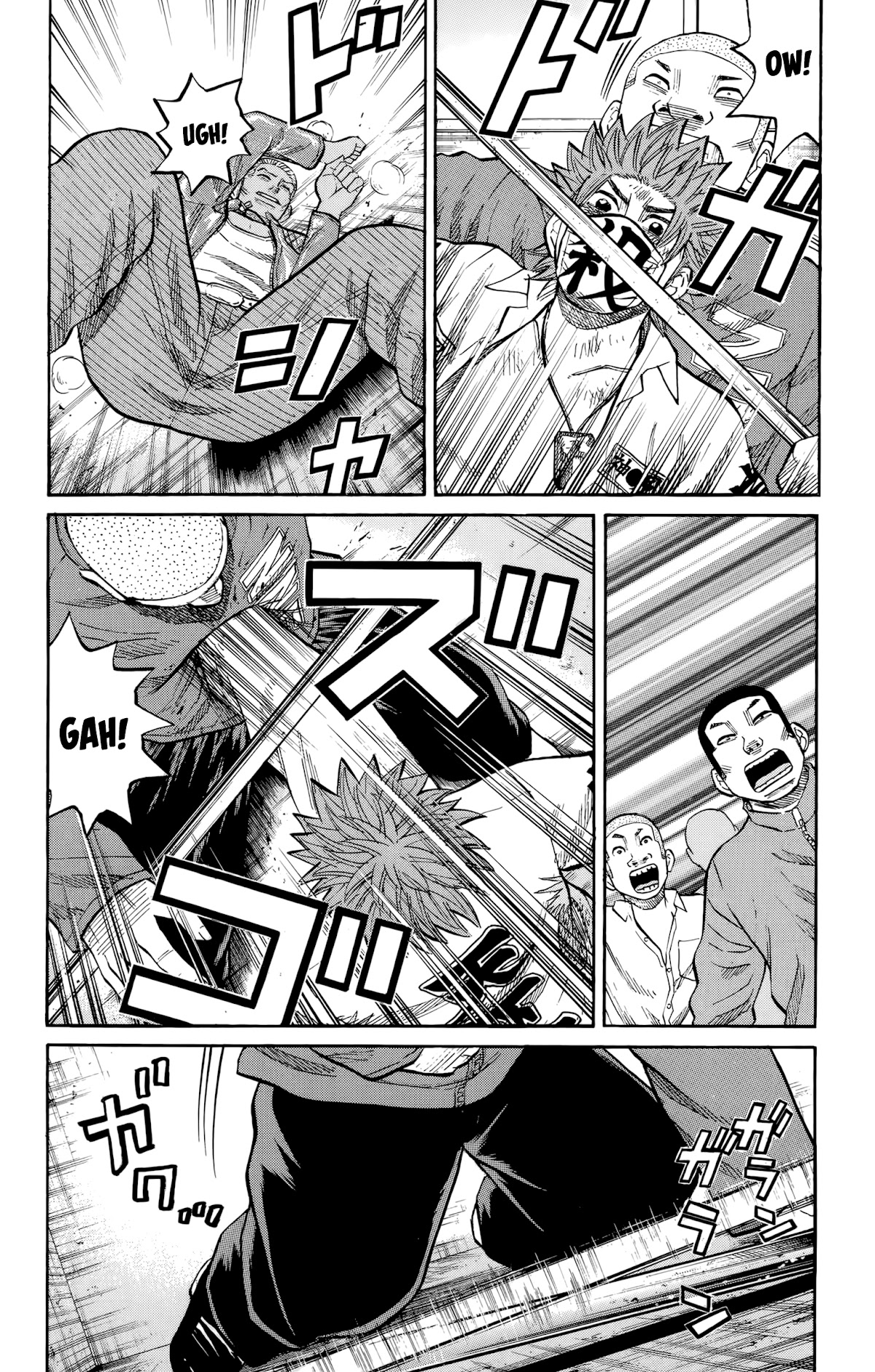 Nanba MG5 Chapter 120 page 9 - Chapter 120: Tsuyoshi fights alone