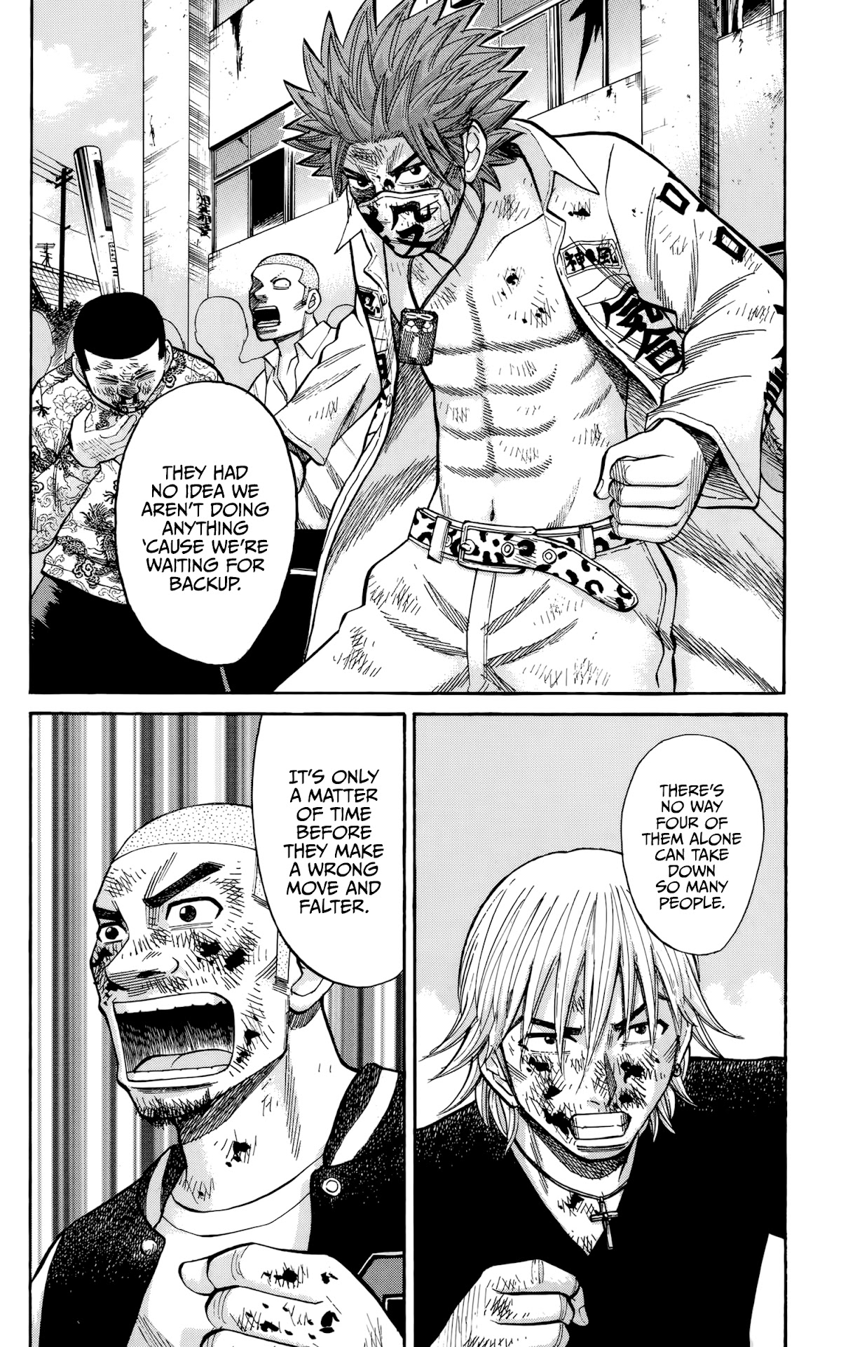 Nanba MG5 Chapter 121 page 10 - Chapter 121: Fighting Spirit