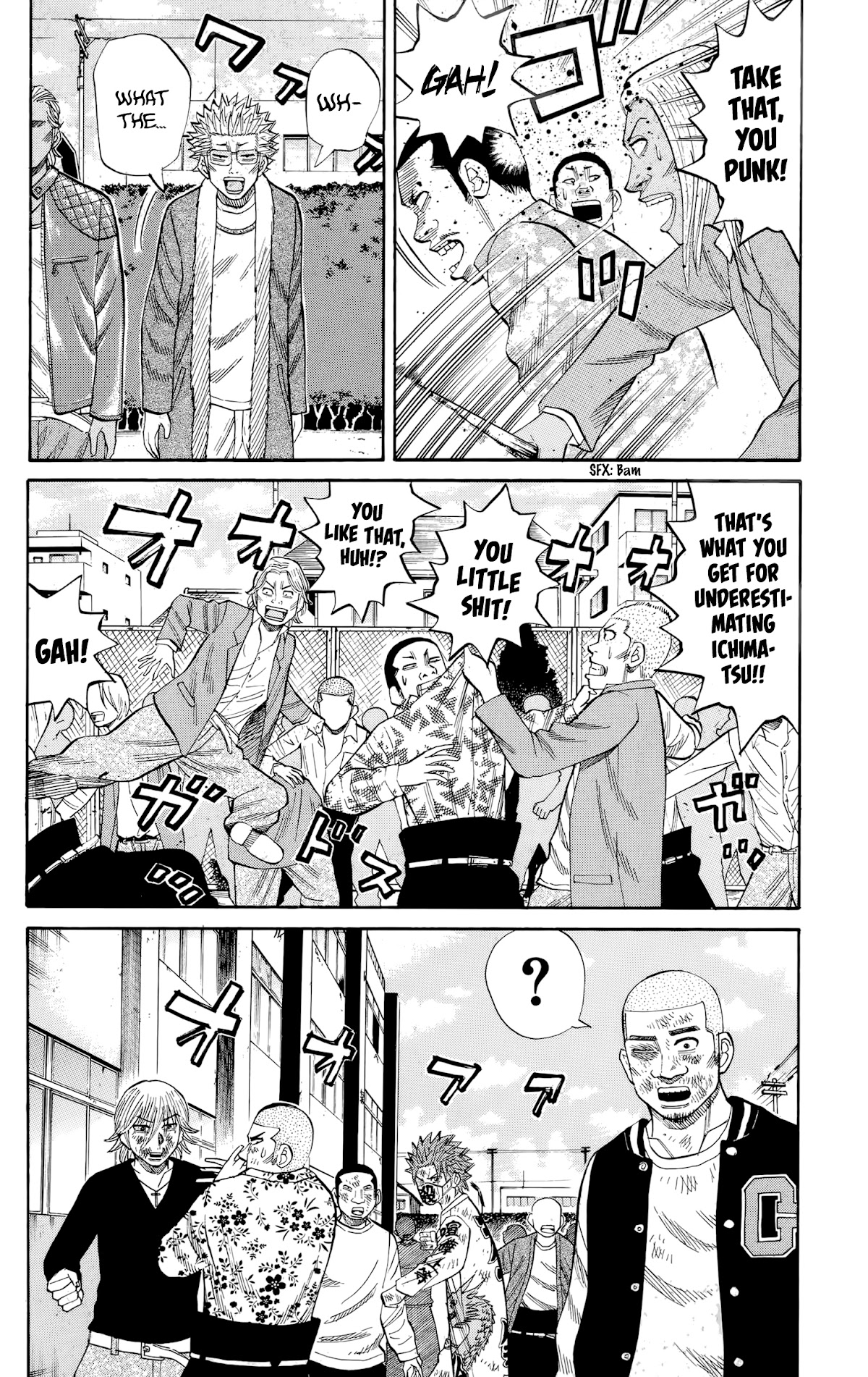 Nanba MG5 Chapter 121 page 16 - Chapter 121: Fighting Spirit