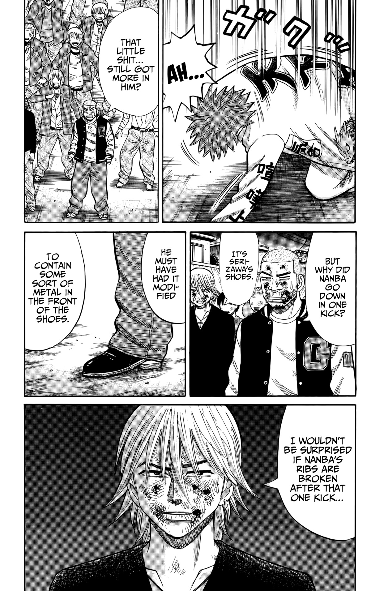 Nanba MG5 Chapter 123 page 13 - Chapter 123: 1 vs 1