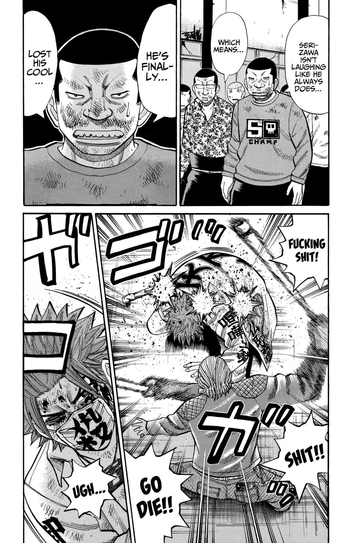 Nanba MG5 Chapter 123 page 15 - Chapter 123: 1 vs 1