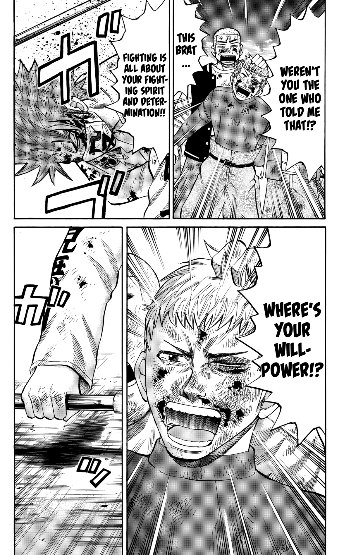 Nanba MG5 Chapter 123 page 18 - Chapter 123: 1 vs 1