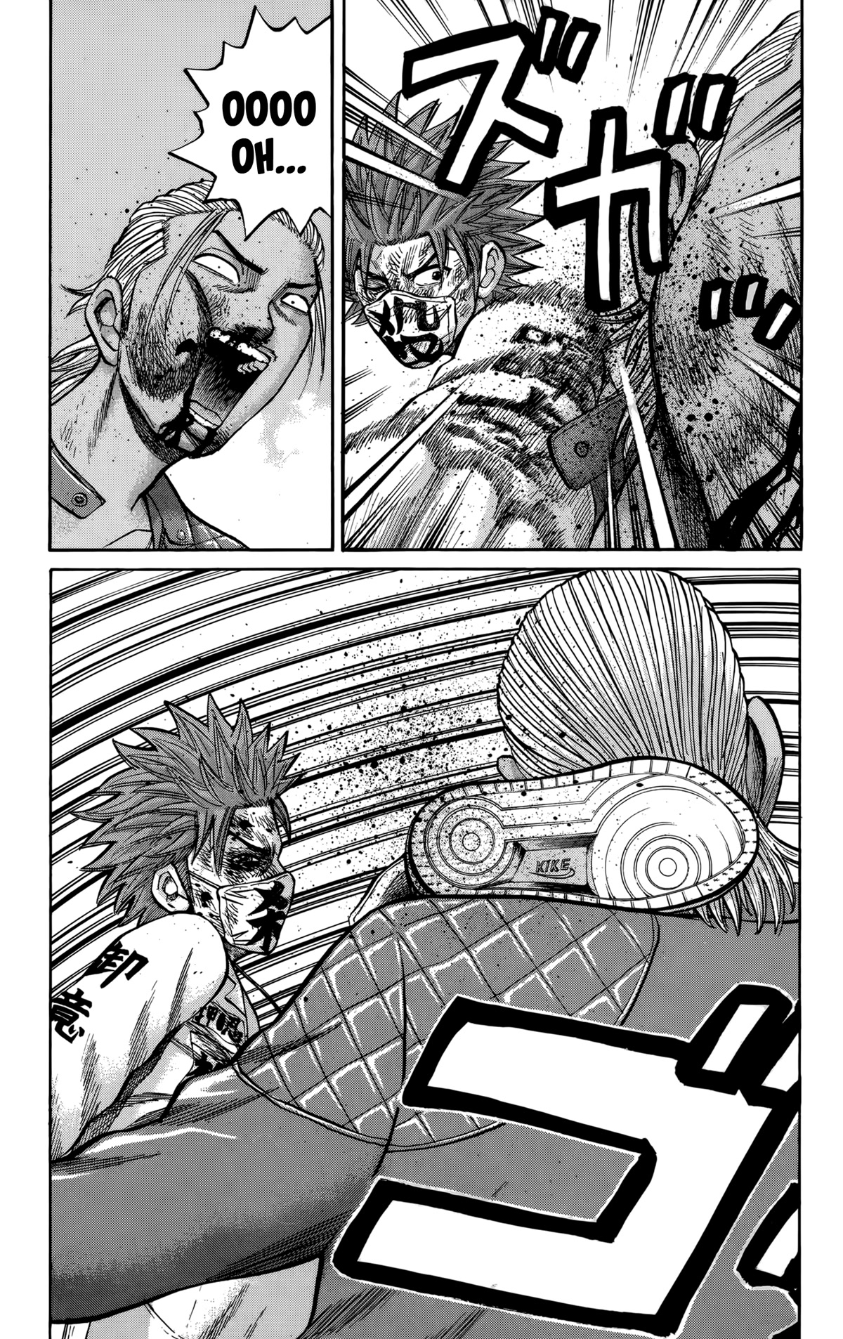 Nanba MG5 Chapter 123 page 3 - Chapter 123: 1 vs 1
