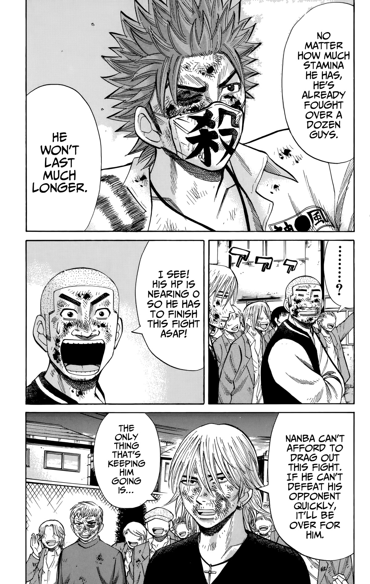 Nanba MG5 Chapter 123 page 5 - Chapter 123: 1 vs 1