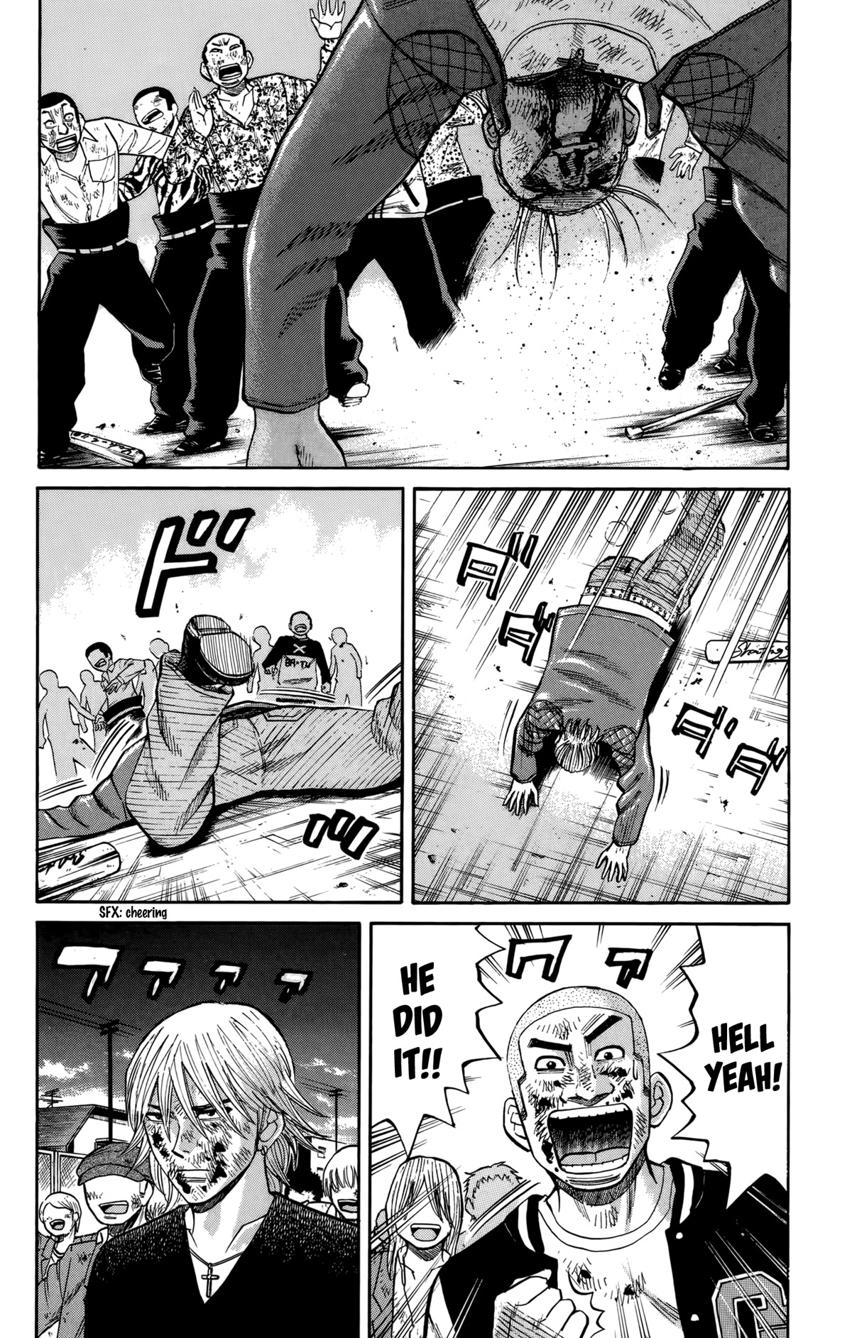 Nanba MG5 Chapter 123 page 8 - Chapter 123: 1 vs 1