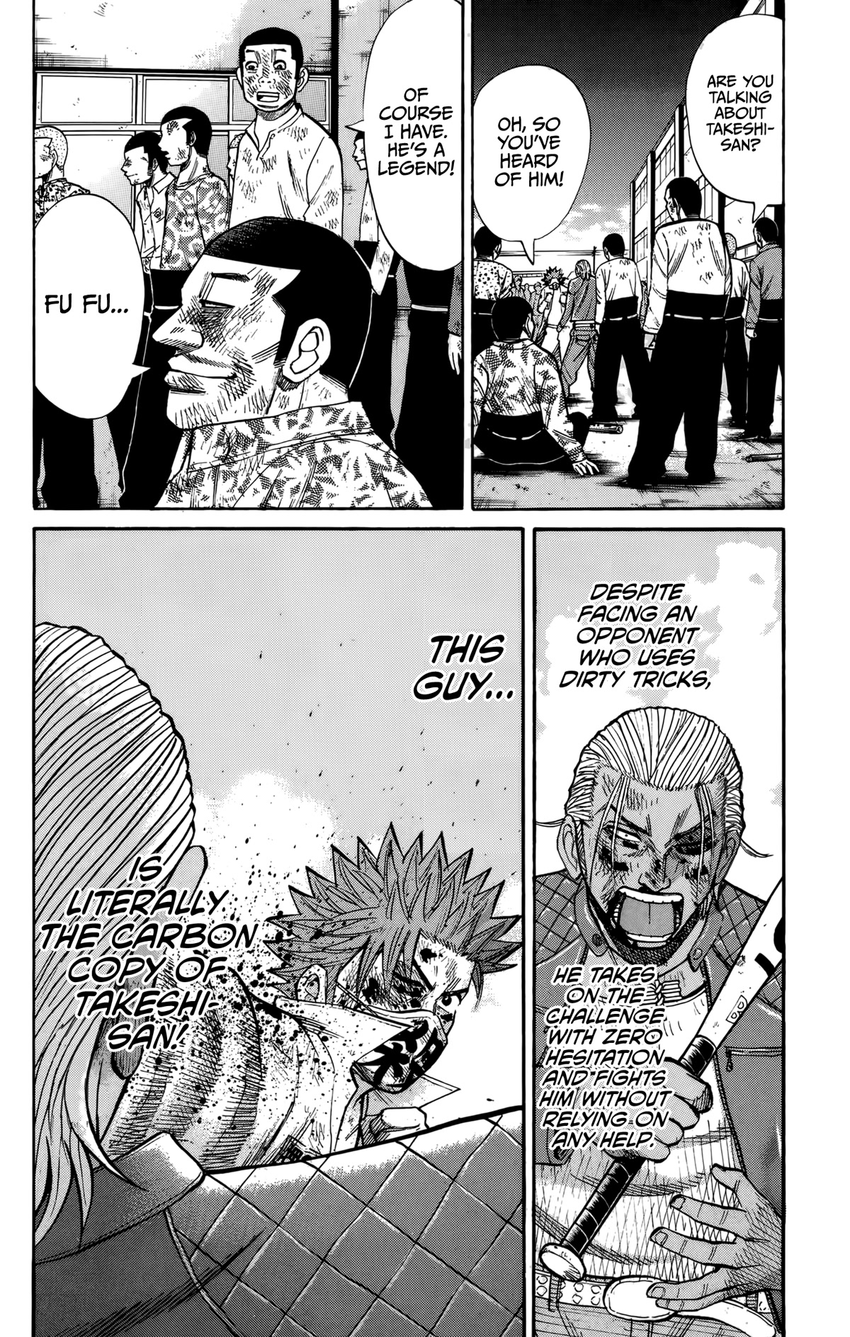 Nanba MG5 Chapter 124 page 15 - Chapter 124: Final Round