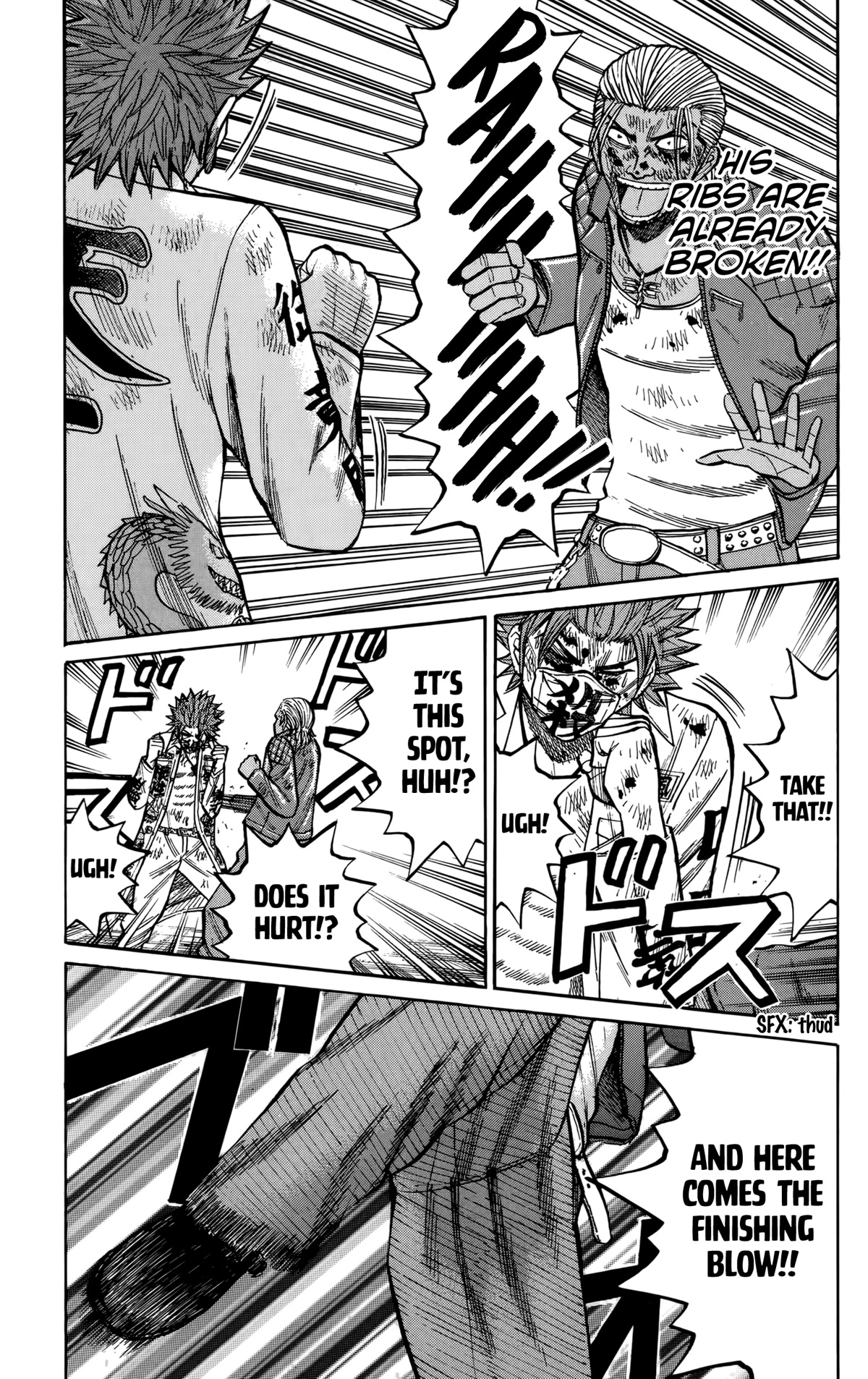 Nanba MG5 Chapter 124 page 4 - Chapter 124: Final Round