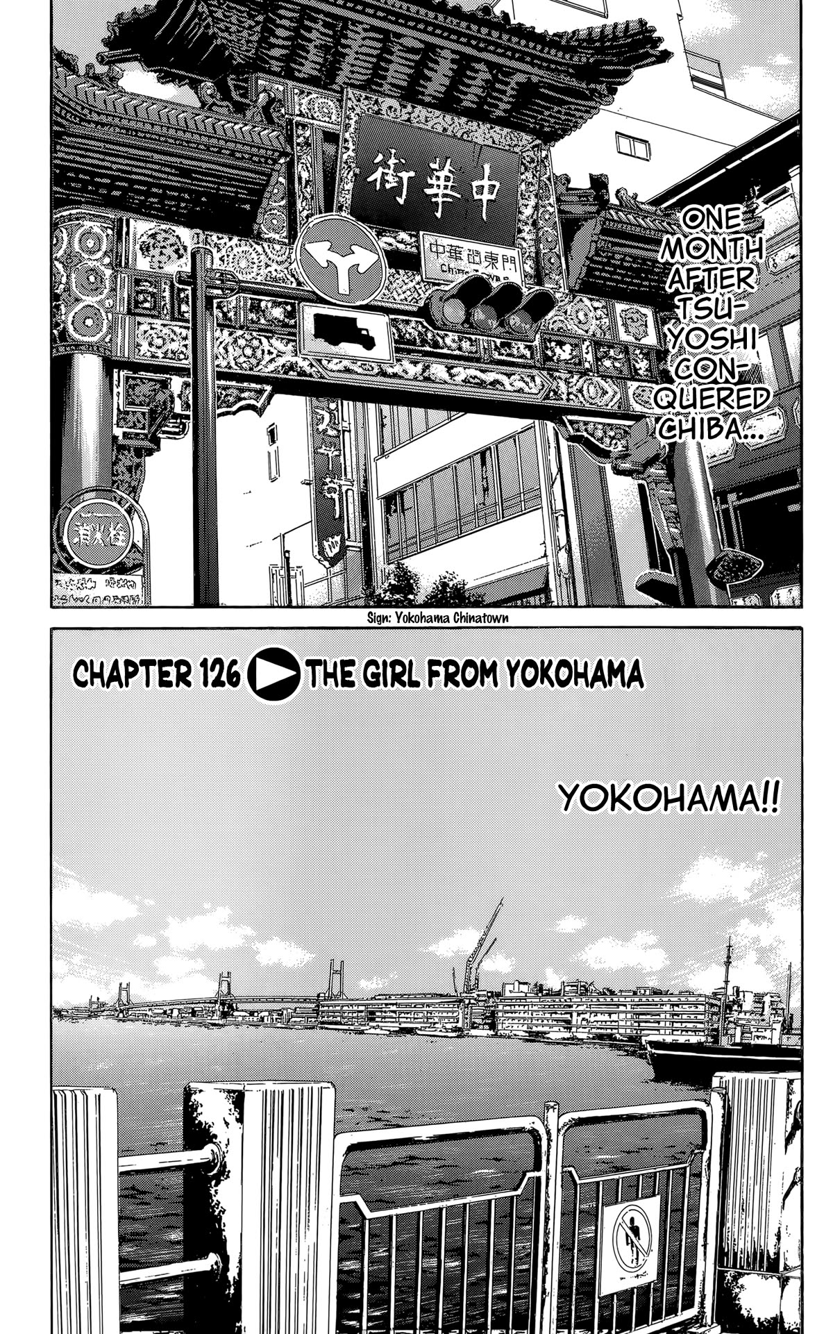 Nanba MG5 Chapter 126 page 1 - Chapter 126: The Girl from Yokohama