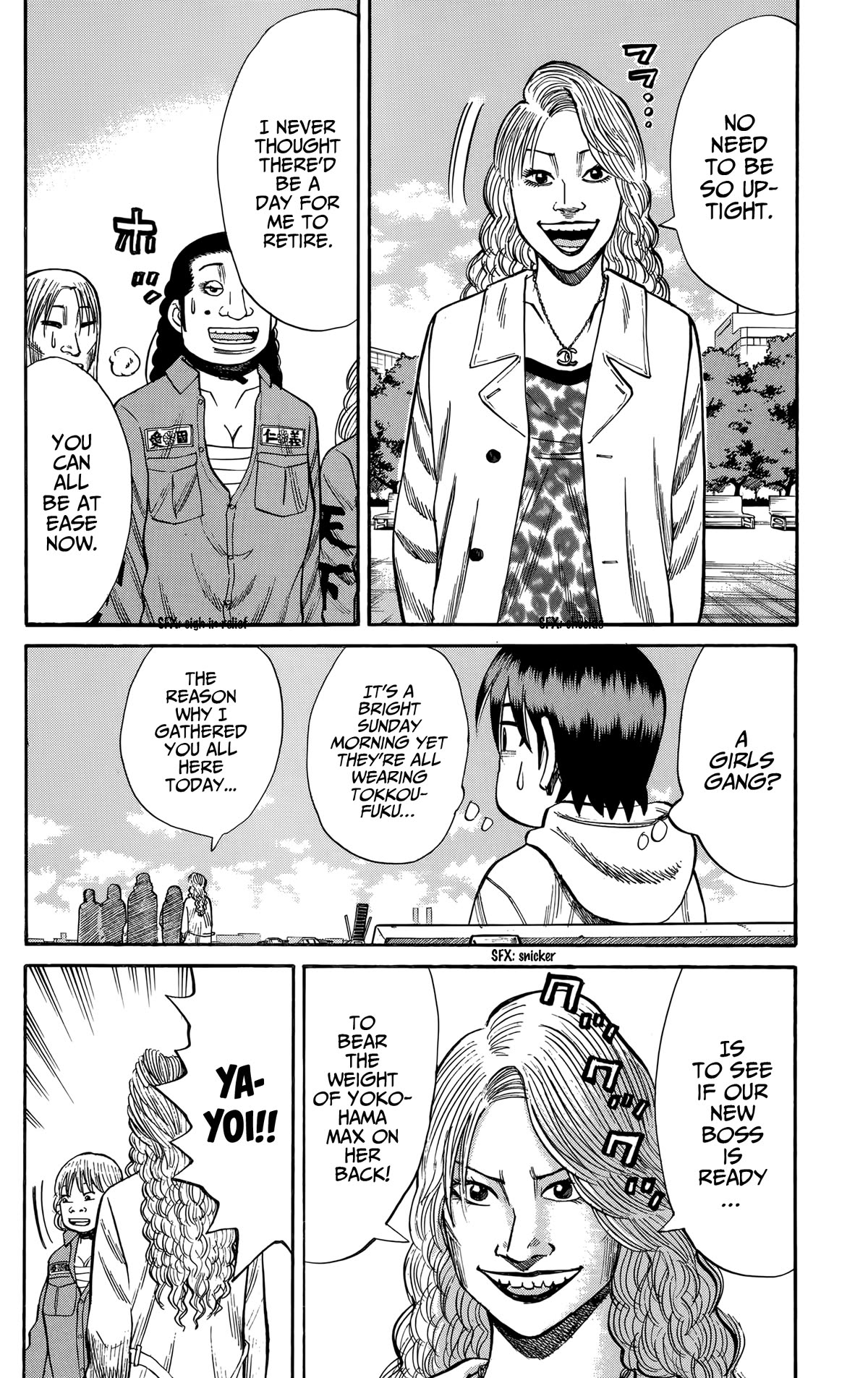 Nanba MG5 Chapter 126 page 10 - Chapter 126: The Girl from Yokohama