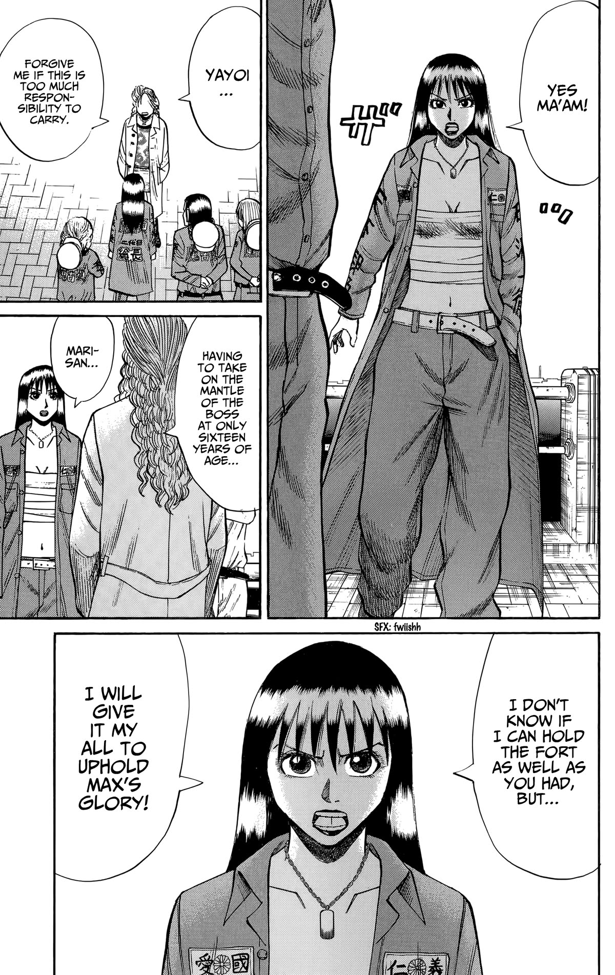 Nanba MG5 Chapter 126 page 11 - Chapter 126: The Girl from Yokohama