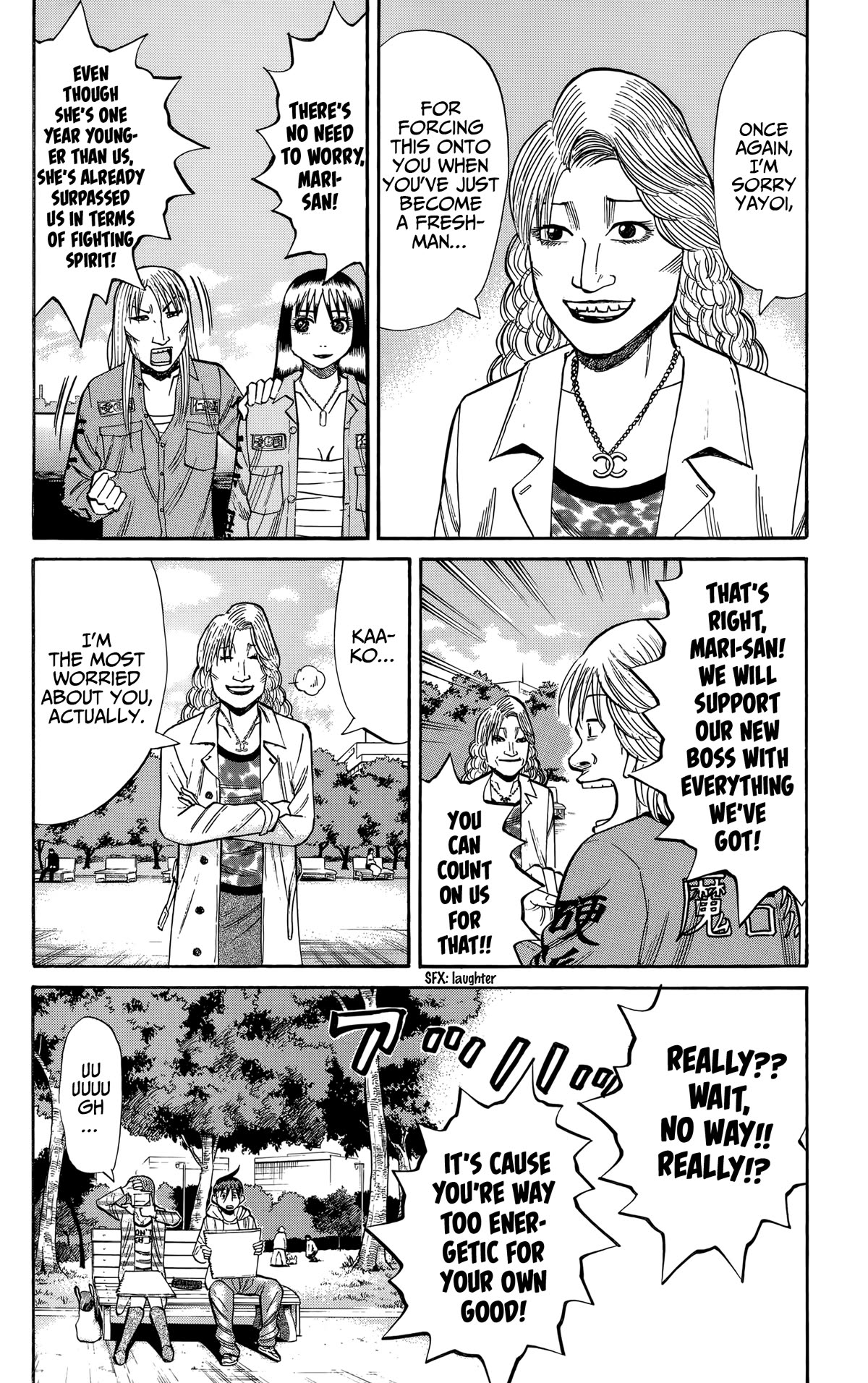 Nanba MG5 Chapter 126 page 12 - Chapter 126: The Girl from Yokohama