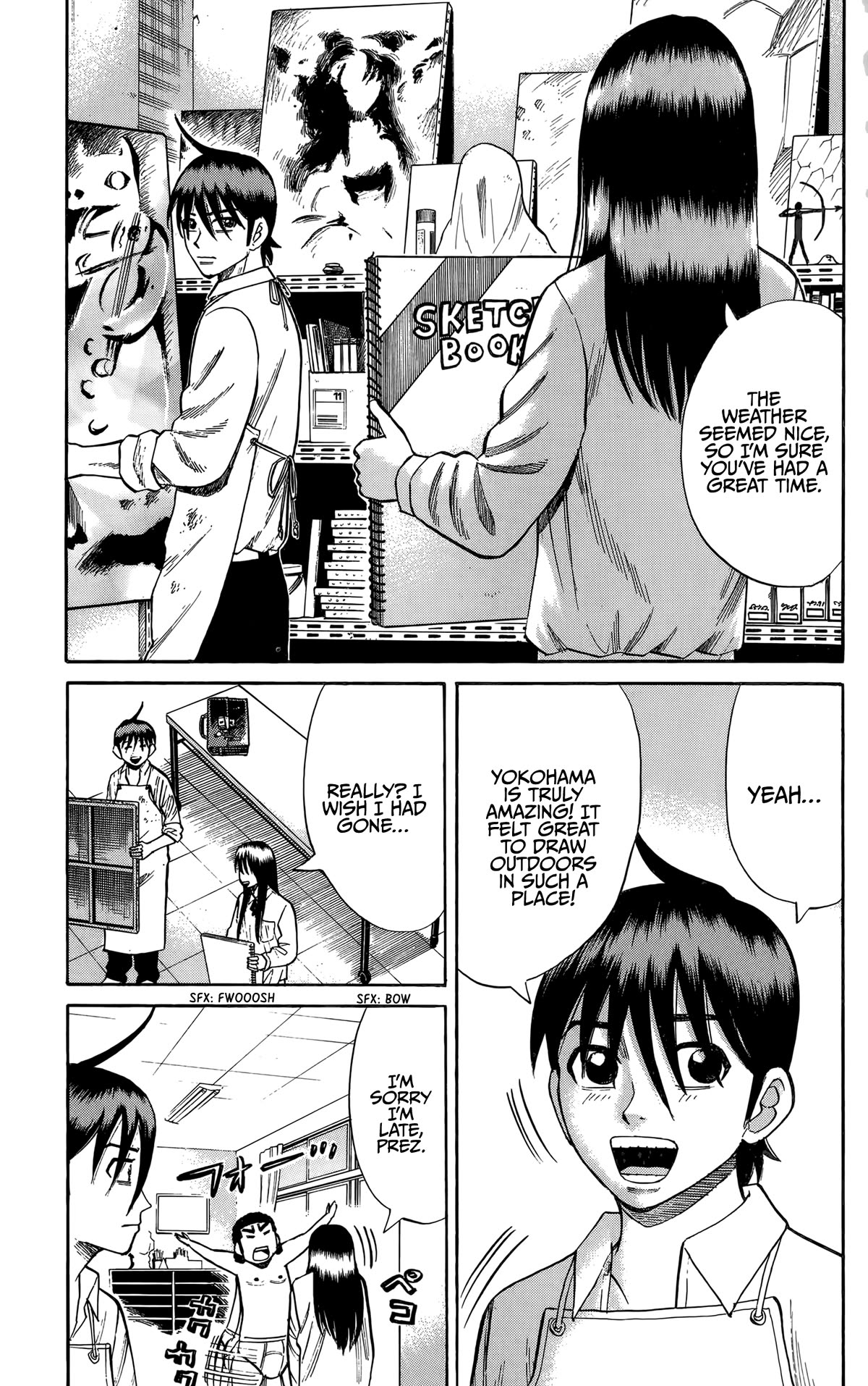 Nanba MG5 Chapter 127 page 3 - Chapter 127: Shirayuri High Class 1-2 Makino Yayoi
