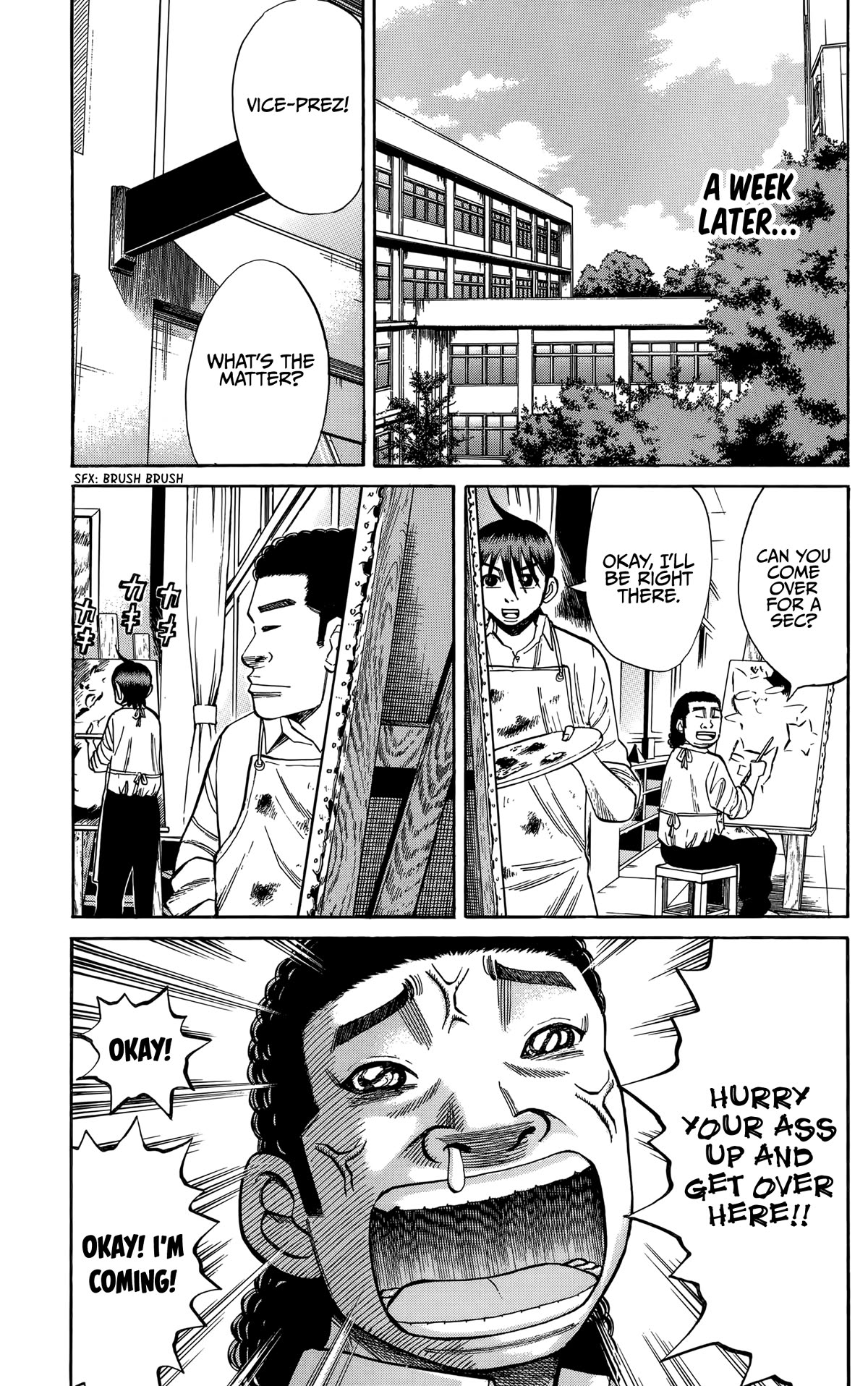 Nanba MG5 Chapter 127 page 5 - Chapter 127: Shirayuri High Class 1-2 Makino Yayoi