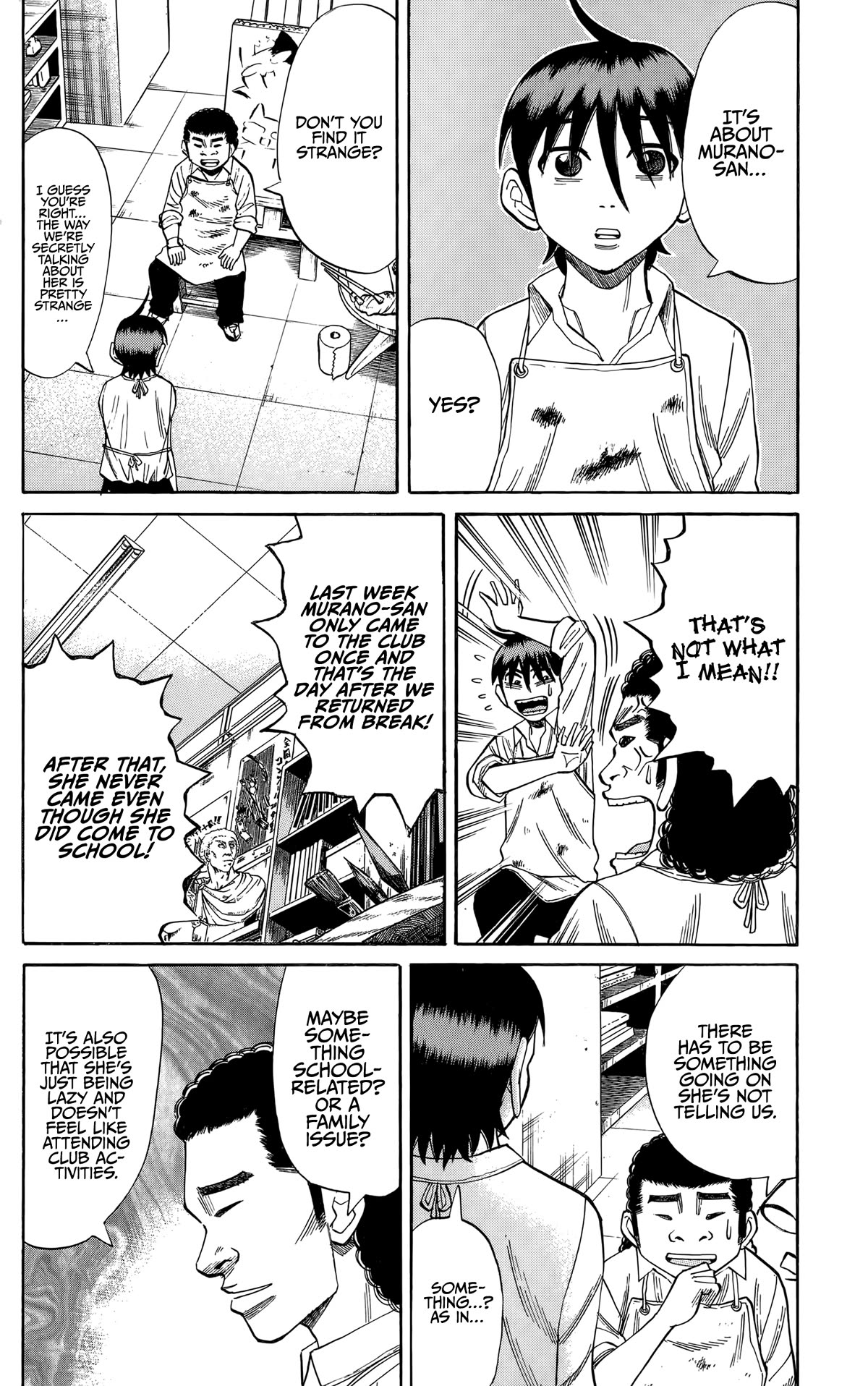 Nanba MG5 Chapter 127 page 6 - Chapter 127: Shirayuri High Class 1-2 Makino Yayoi