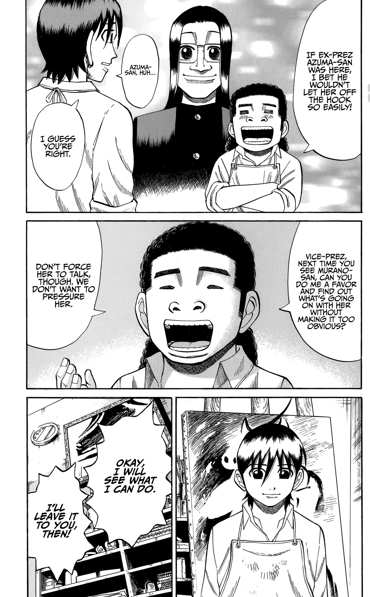 Nanba MG5 Chapter 127 page 7 - Chapter 127: Shirayuri High Class 1-2 Makino Yayoi