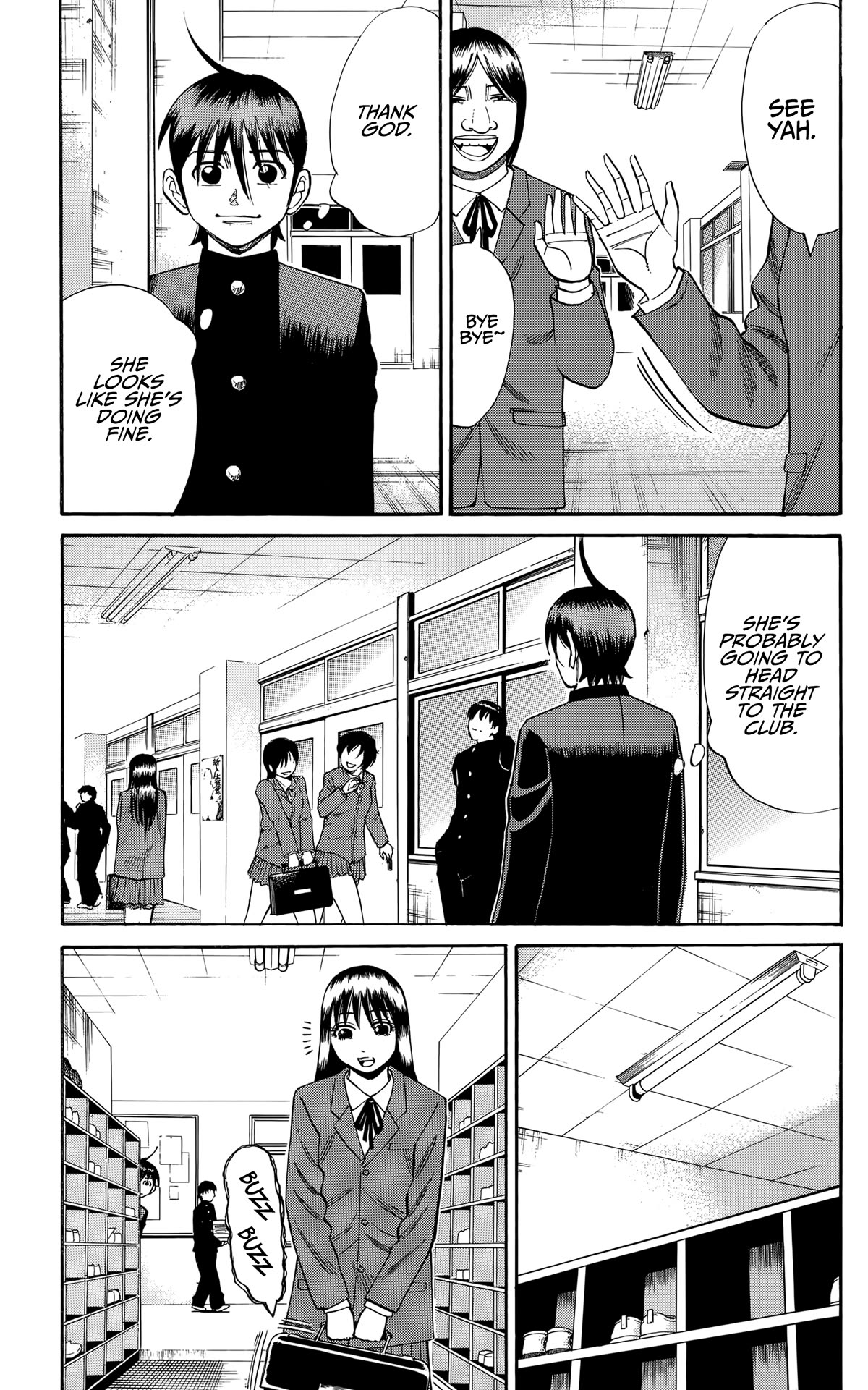 Nanba MG5 Chapter 127 page 9 - Chapter 127: Shirayuri High Class 1-2 Makino Yayoi