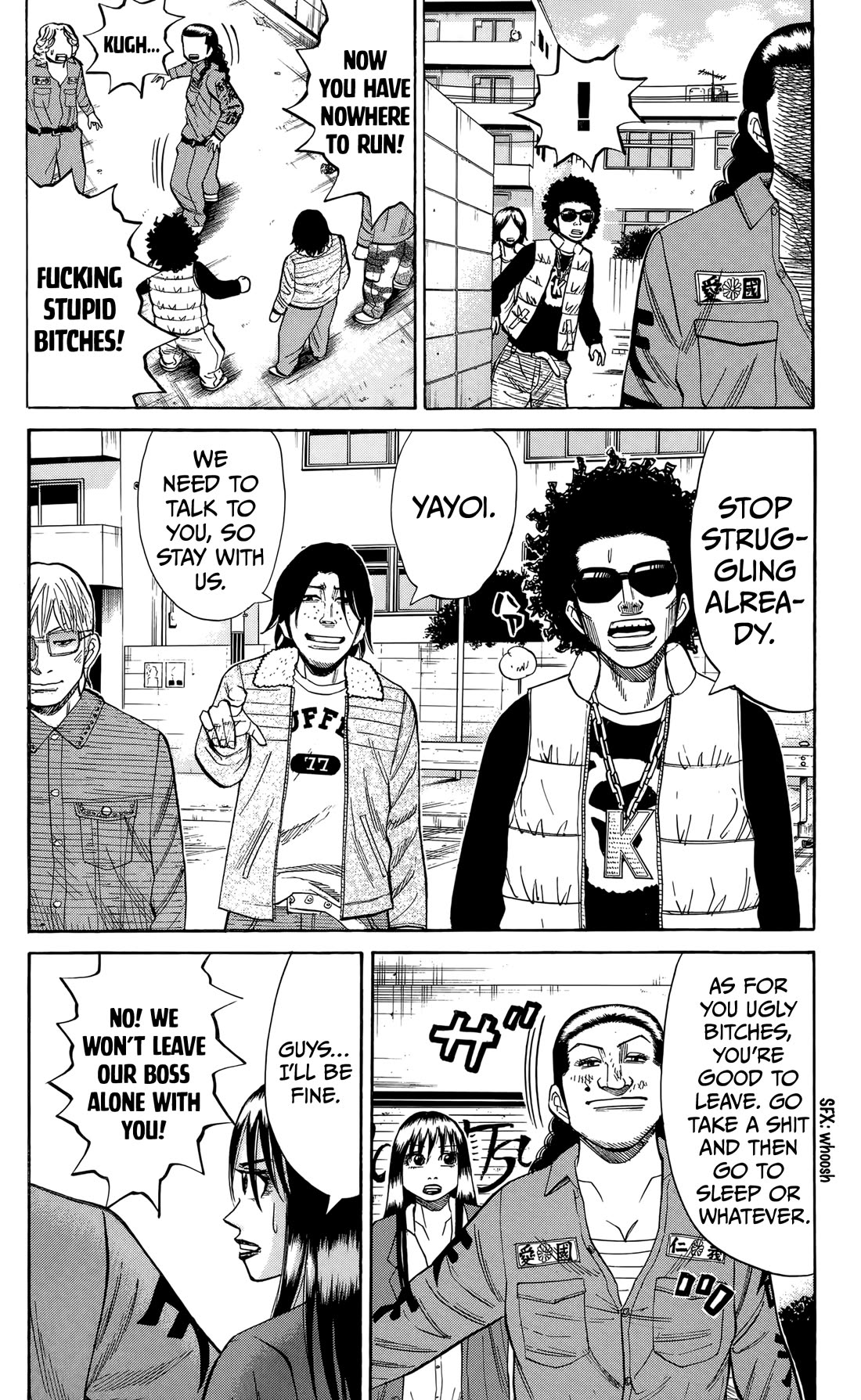 Nanba MG5 Chapter 128 page 12 - Chapter 128: Yokohama Max's 2nd Gen Boss Makino Yayoi