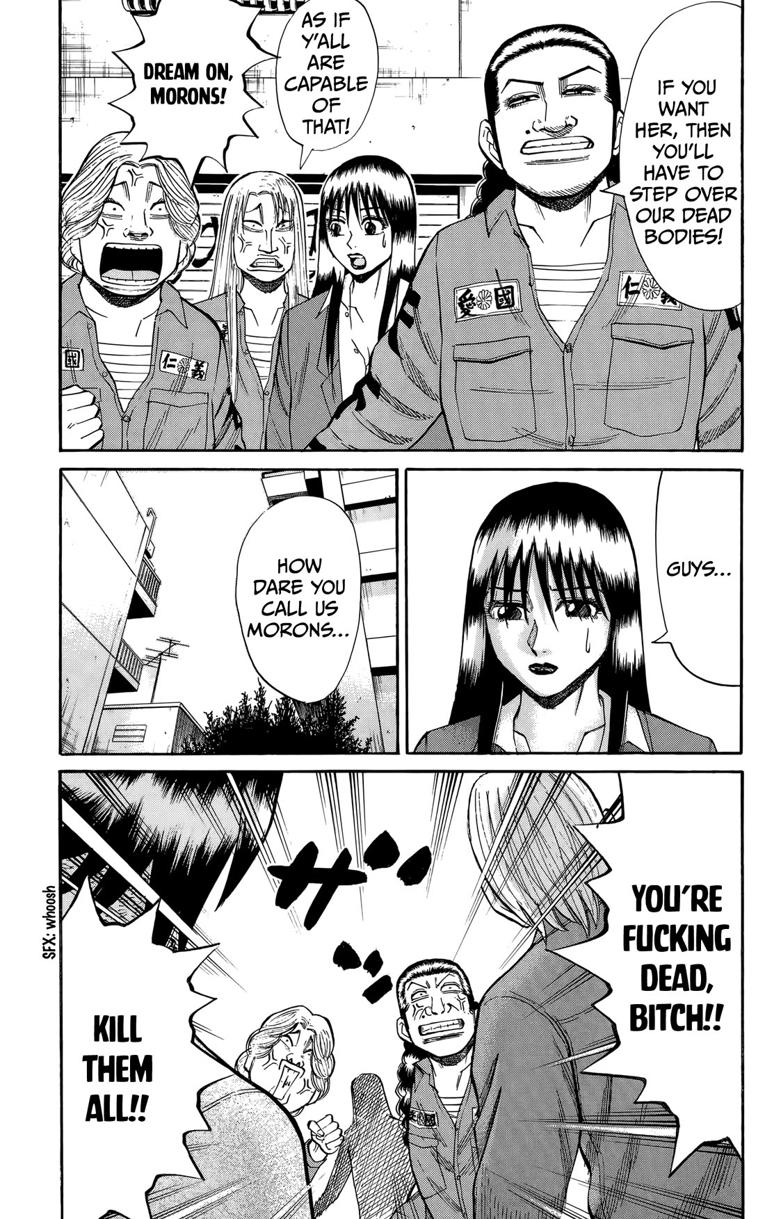 Nanba MG5 Chapter 128 page 13 - Chapter 128: Yokohama Max's 2nd Gen Boss Makino Yayoi