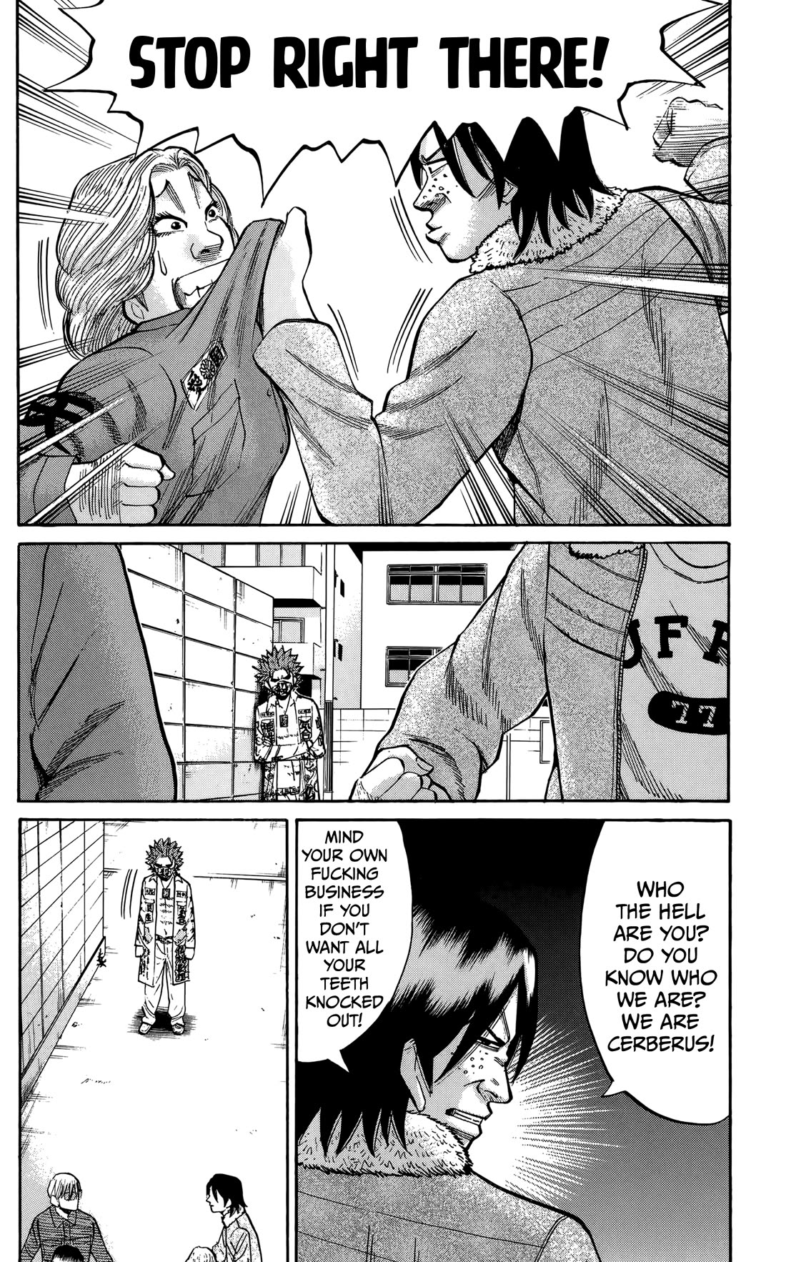 Nanba MG5 Chapter 128 page 14 - Chapter 128: Yokohama Max's 2nd Gen Boss Makino Yayoi