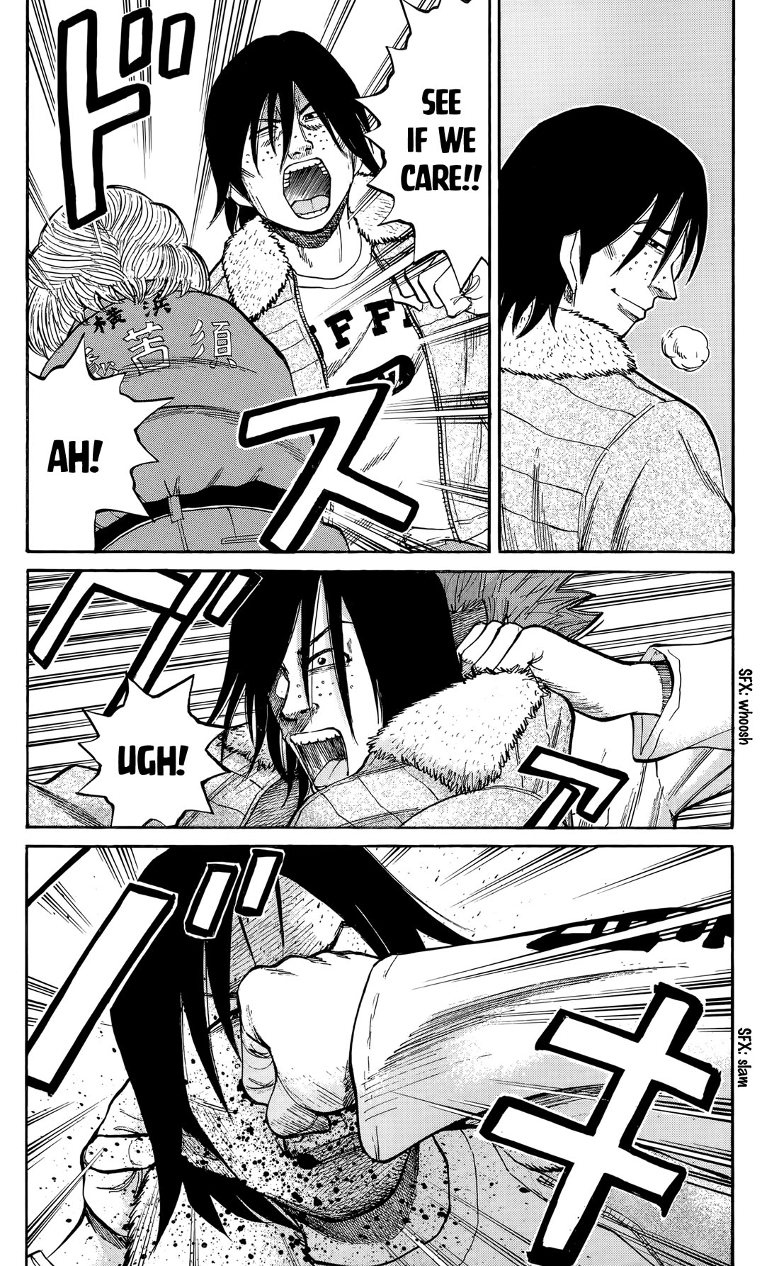 Nanba MG5 Chapter 128 page 16 - Chapter 128: Yokohama Max's 2nd Gen Boss Makino Yayoi