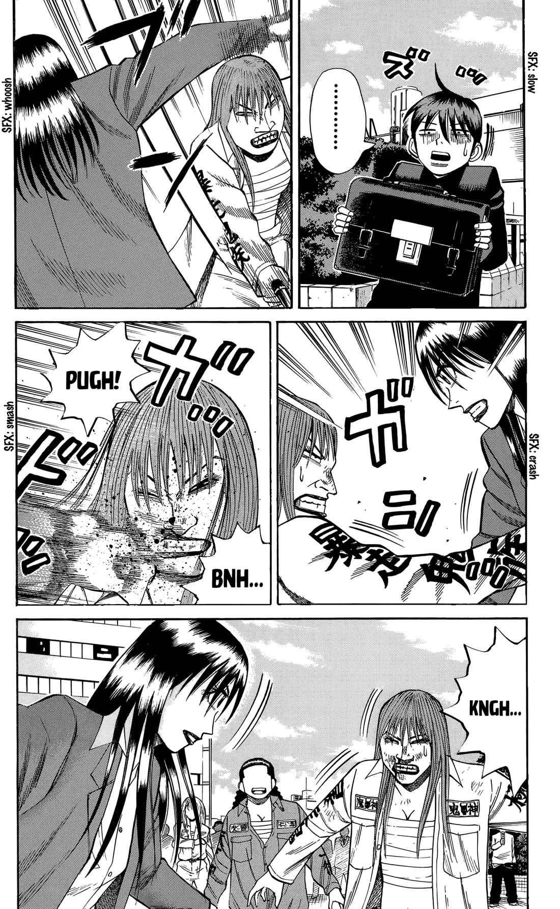 Nanba MG5 Chapter 128 page 4 - Chapter 128: Yokohama Max's 2nd Gen Boss Makino Yayoi
