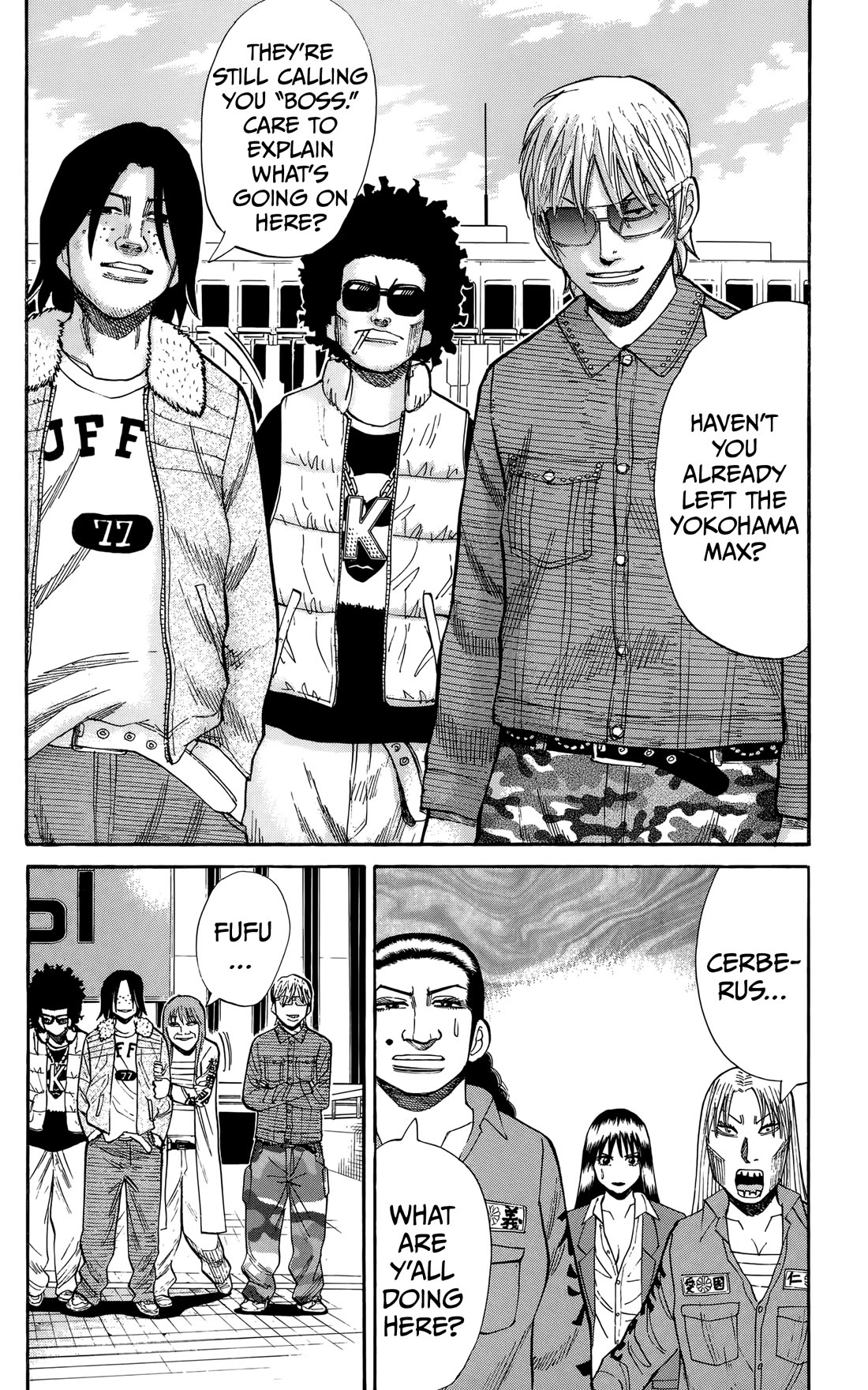 Nanba MG5 Chapter 128 page 8 - Chapter 128: Yokohama Max's 2nd Gen Boss Makino Yayoi