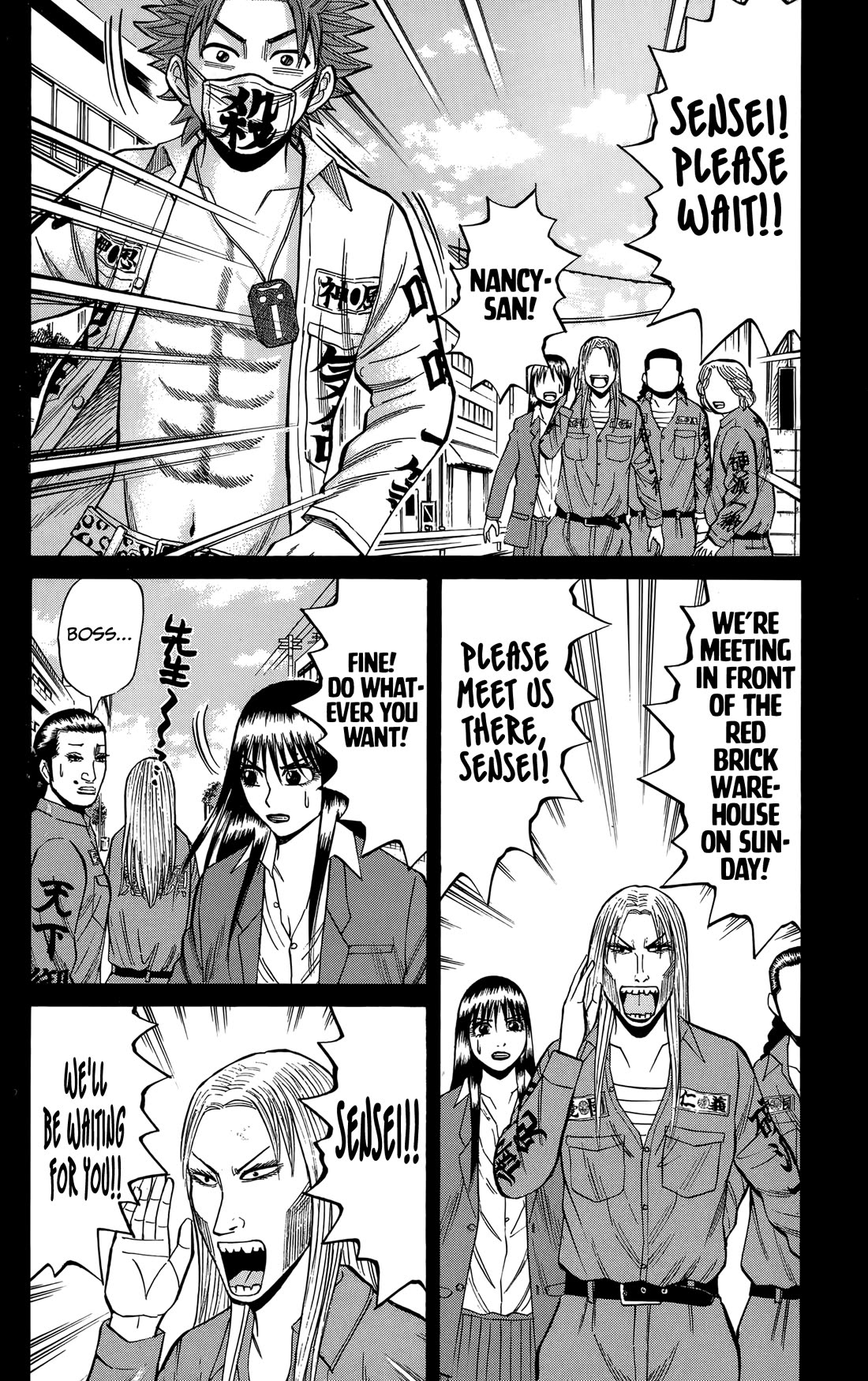 Nanba MG5 Chapter 129 page 10 - Chapter 129: Tokkoufuku is everywhere
