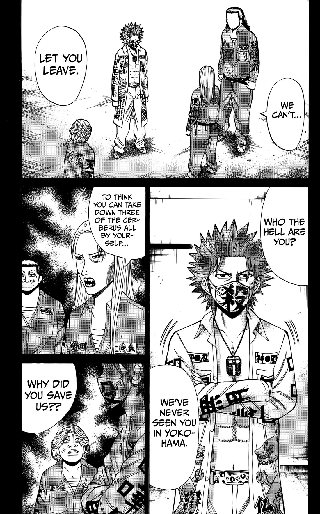 Nanba MG5 Chapter 129 page 3 - Chapter 129: Tokkoufuku is everywhere