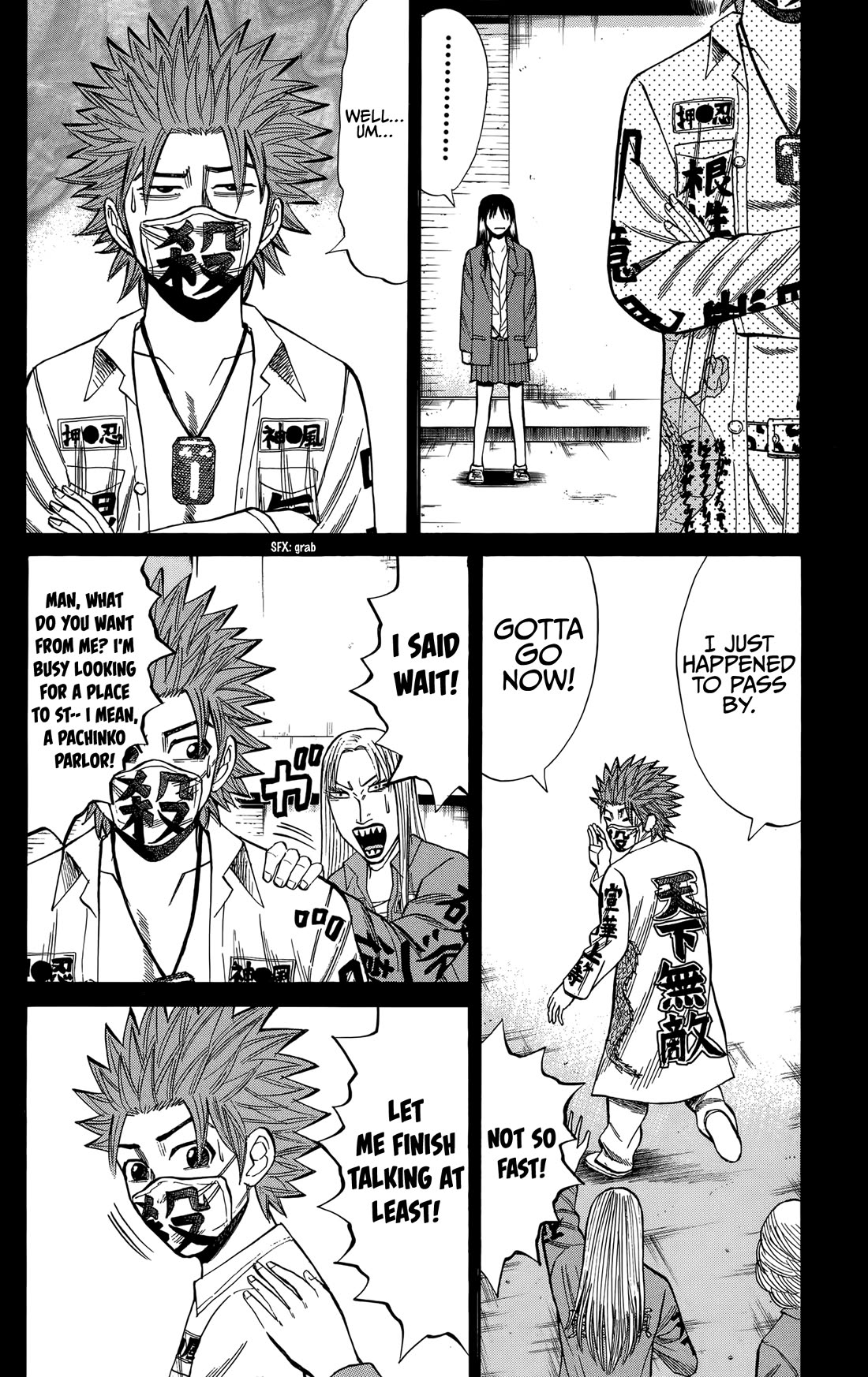 Nanba MG5 Chapter 129 page 4 - Chapter 129: Tokkoufuku is everywhere