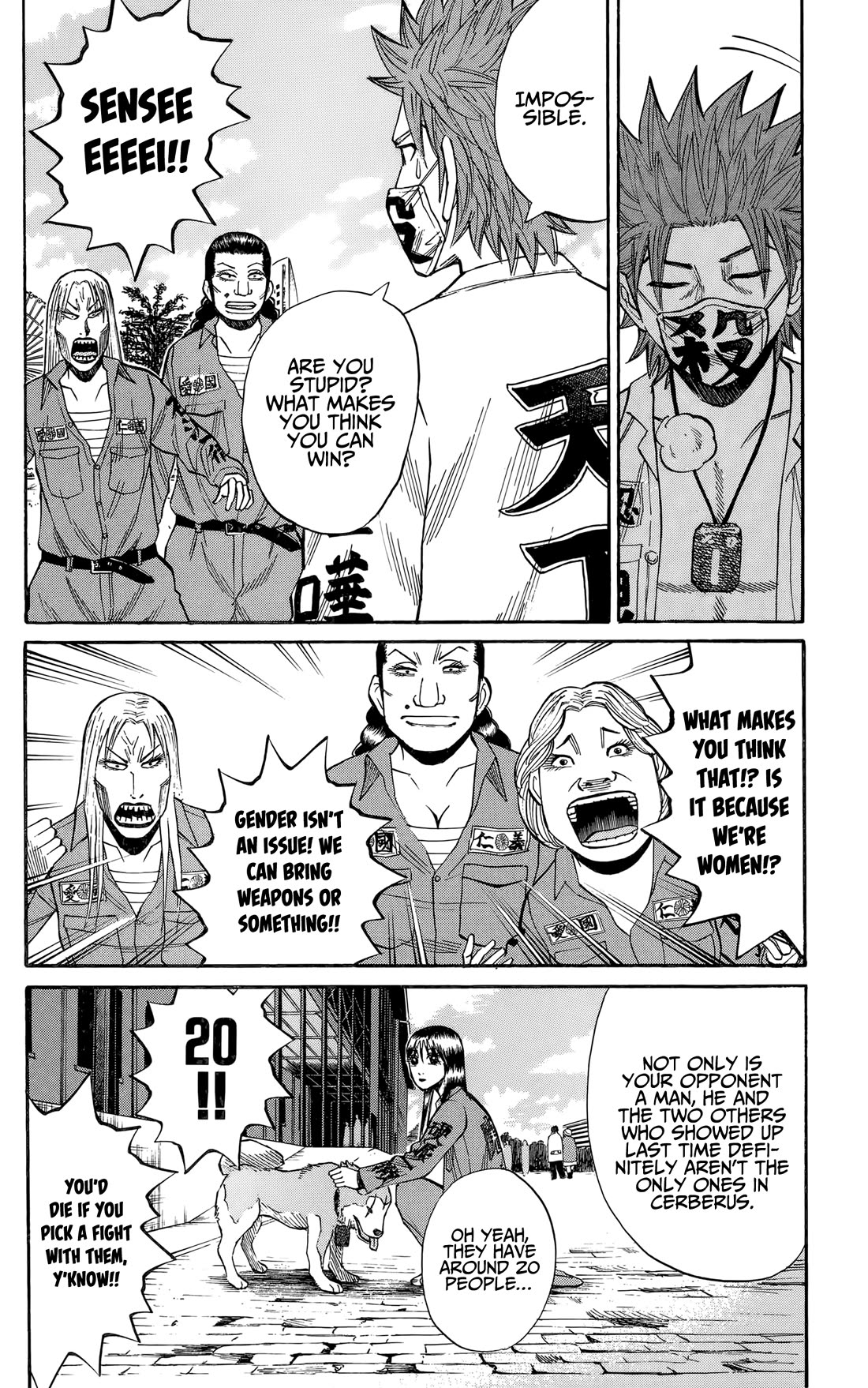 Nanba MG5 Chapter 130 page 11 - Chapter 130: Tsuyoshi and Yokohama Max