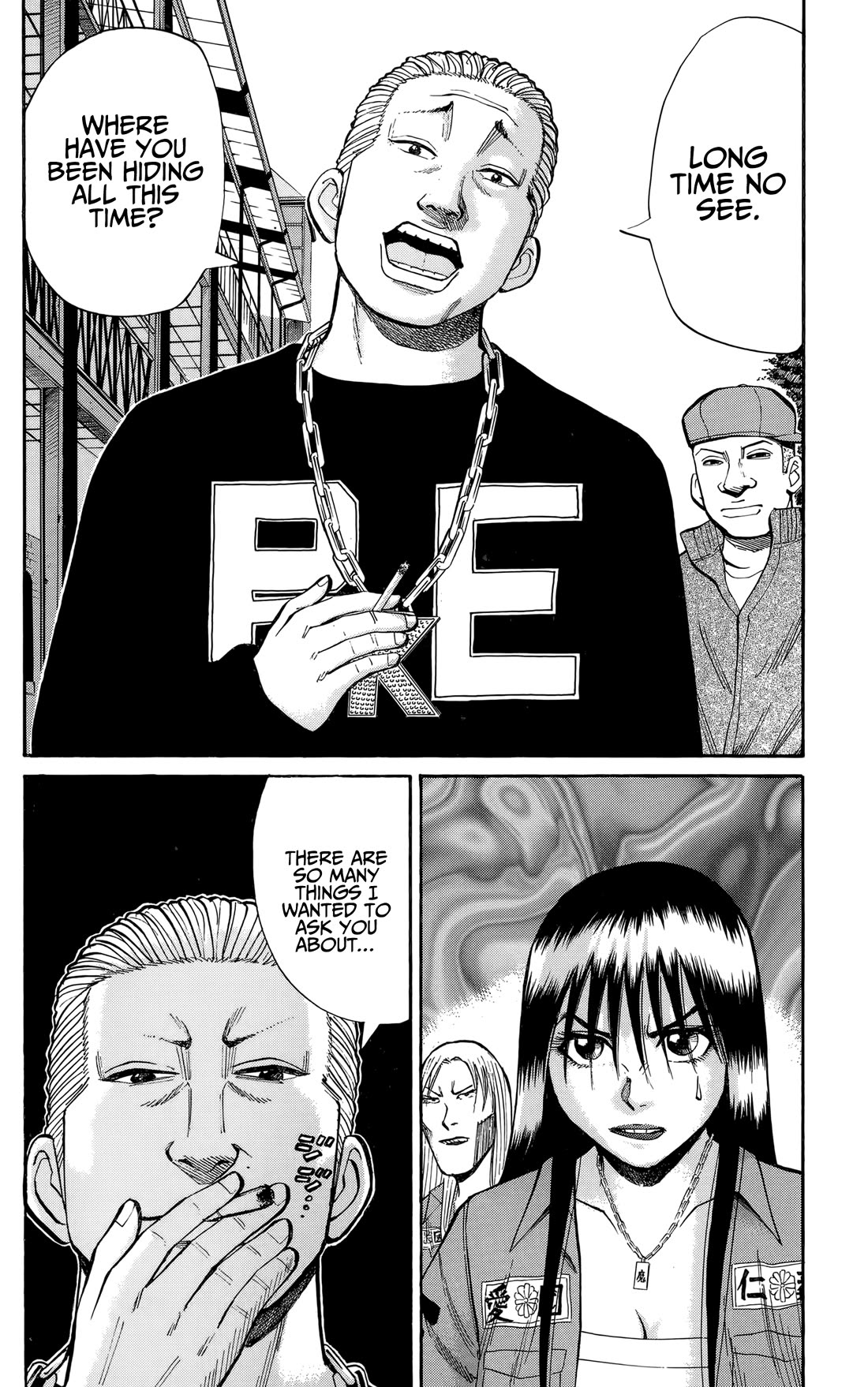 Nanba MG5 Chapter 130 page 21 - Chapter 130: Tsuyoshi and Yokohama Max