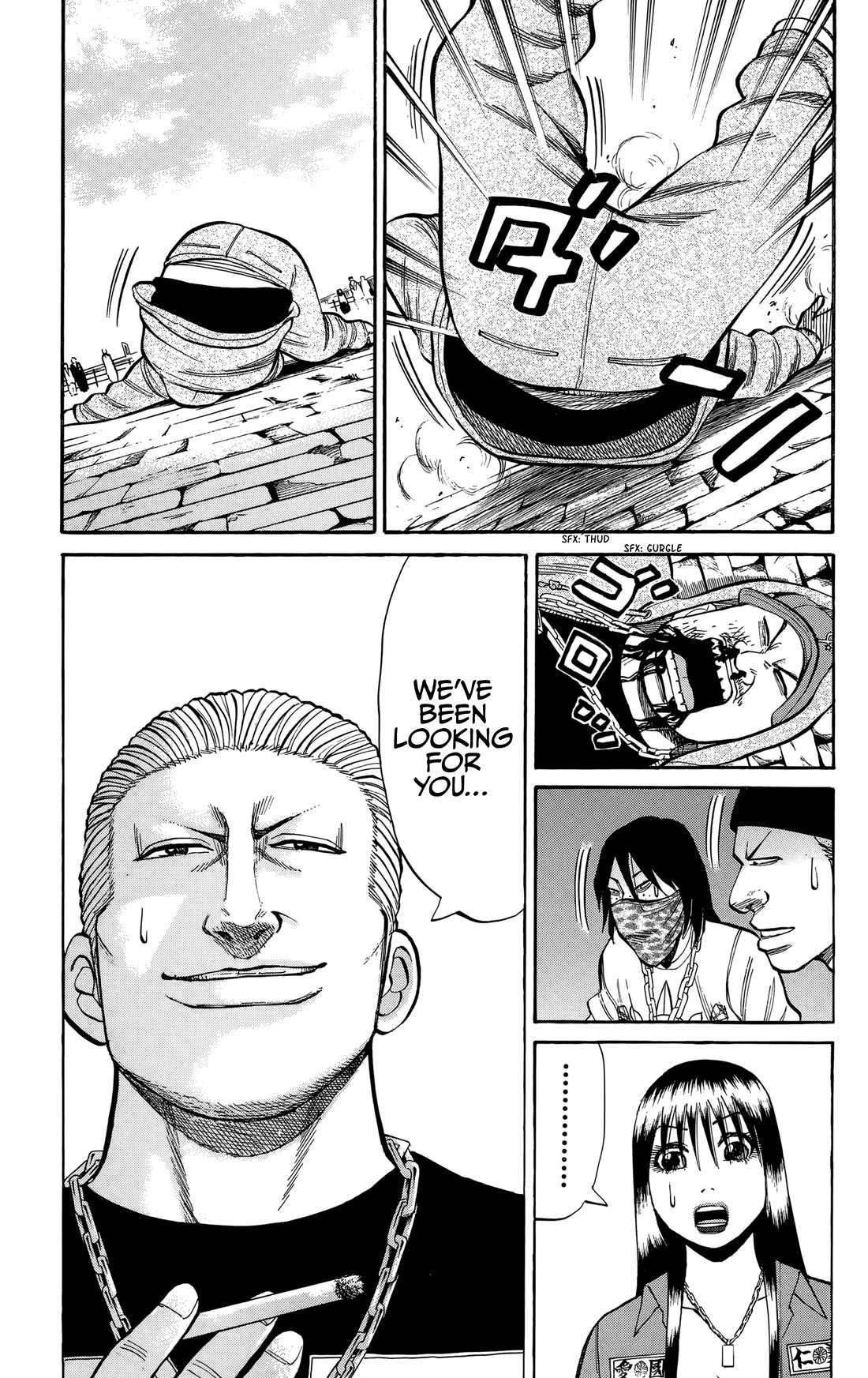 Nanba MG5 Chapter 131 page 10 - Chapter 131: Cerberus