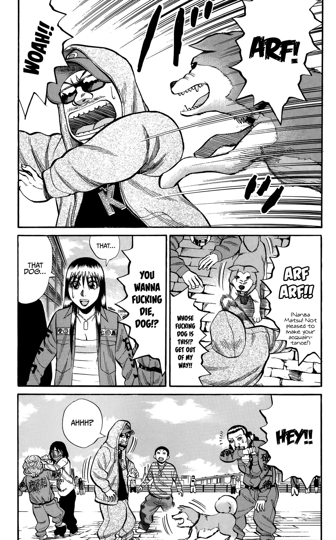 Nanba MG5 Chapter 131 page 8 - Chapter 131: Cerberus