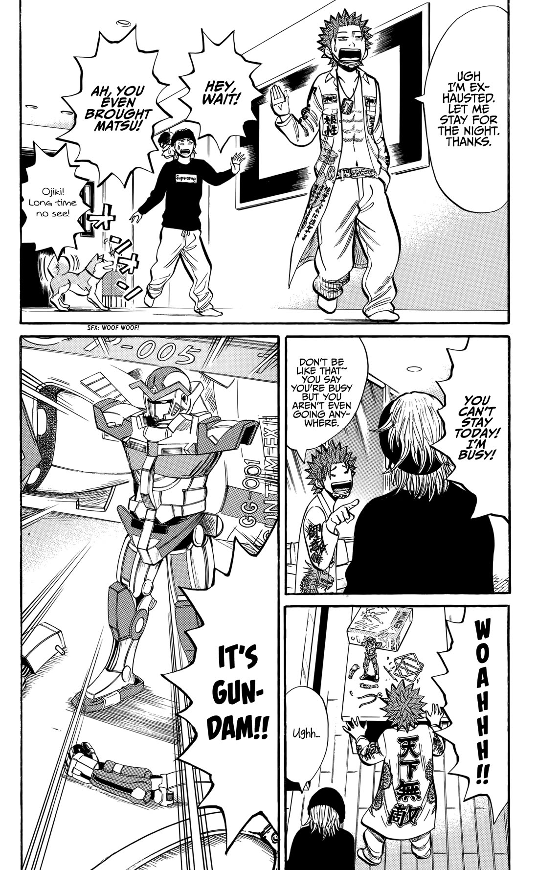 Nanba MG5 Chapter 133 page 16 - Chapter 133: Inside the Train