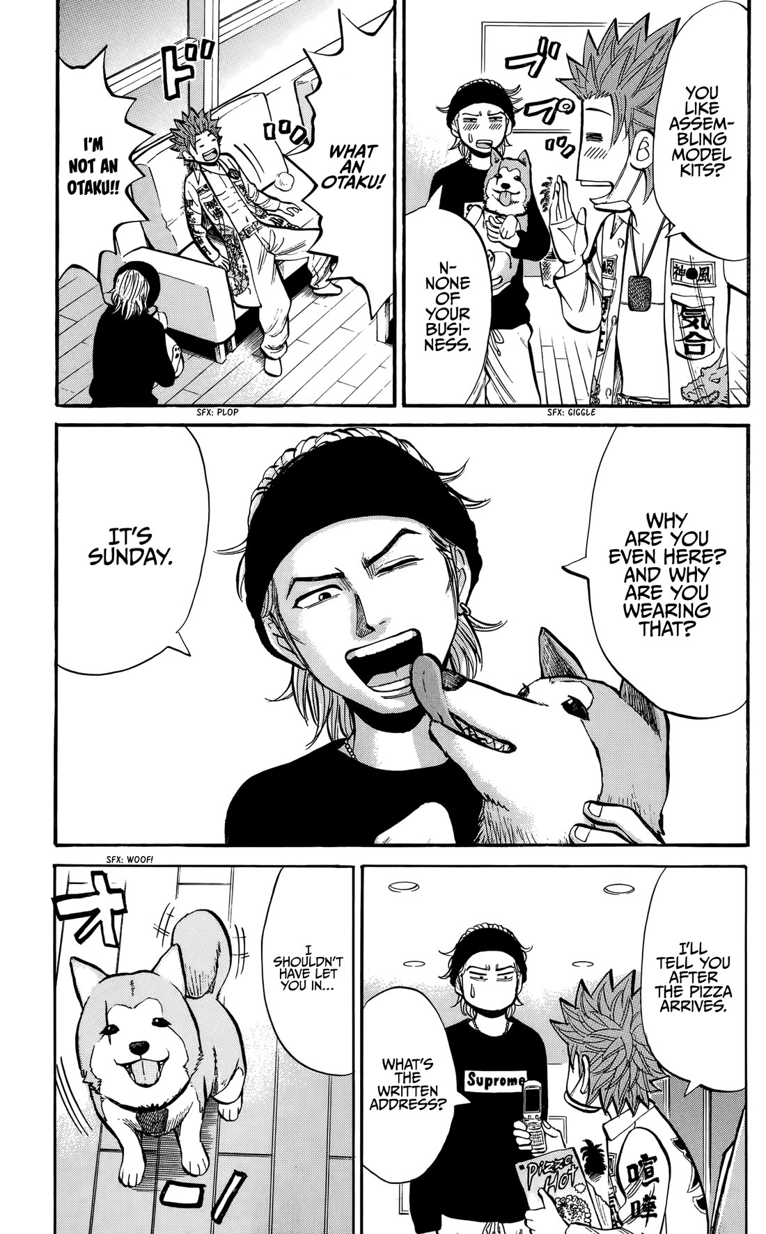 Nanba MG5 Chapter 133 page 17 - Chapter 133: Inside the Train