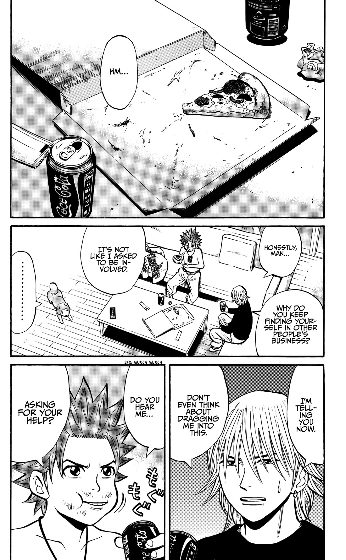 Nanba MG5 Chapter 133 page 18 - Chapter 133: Inside the Train