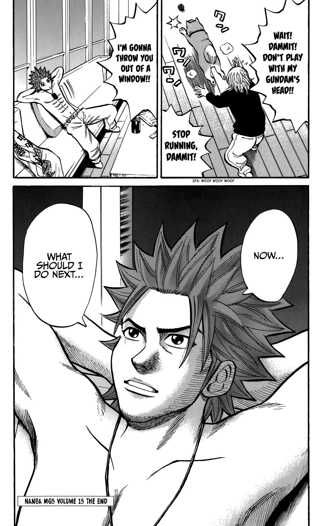 Nanba MG5 Chapter 133 page 20 - Chapter 133: Inside the Train