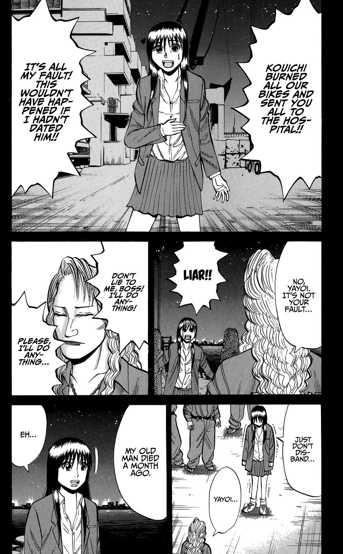 Nanba MG5 Chapter 133 page 6 - Chapter 133: Inside the Train