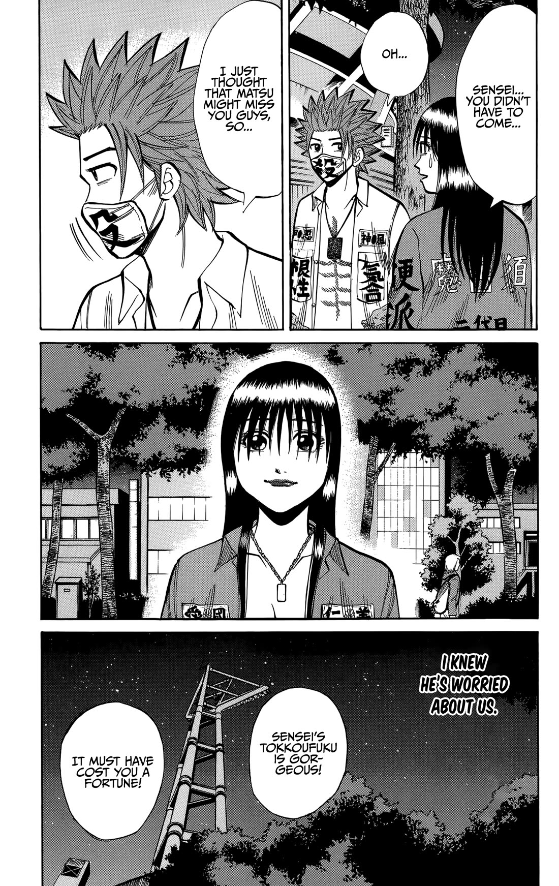 Nanba MG5 Chapter 134 page 8 - Chapter 134: The Day He's Released