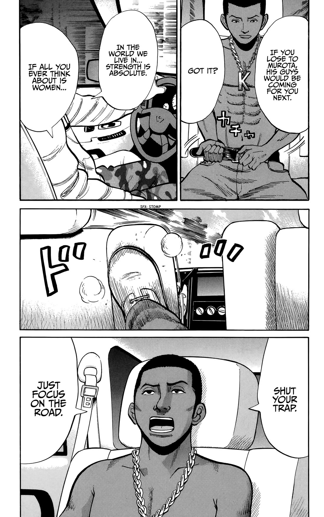 Nanba MG5 Chapter 135 page 11 - Chapter 135: The Harbor of Farewell
