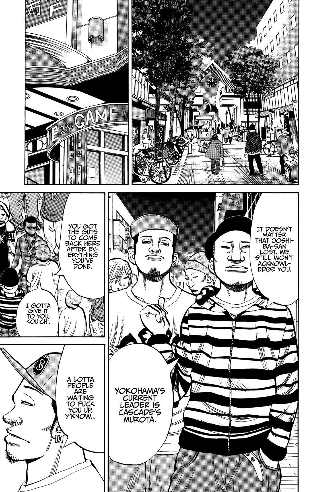 Nanba MG5 Chapter 135 page 15 - Chapter 135: The Harbor of Farewell