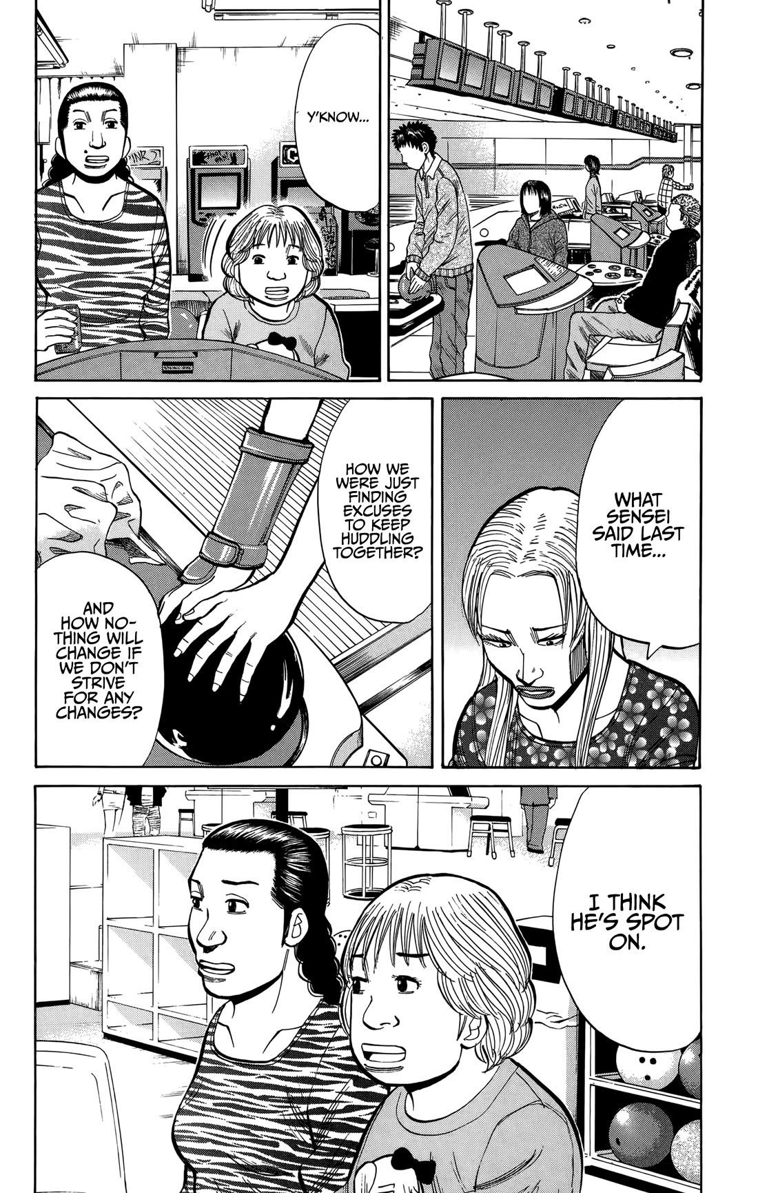 Nanba MG5 Chapter 136 page 6 - Chapter 136: Bowling Center