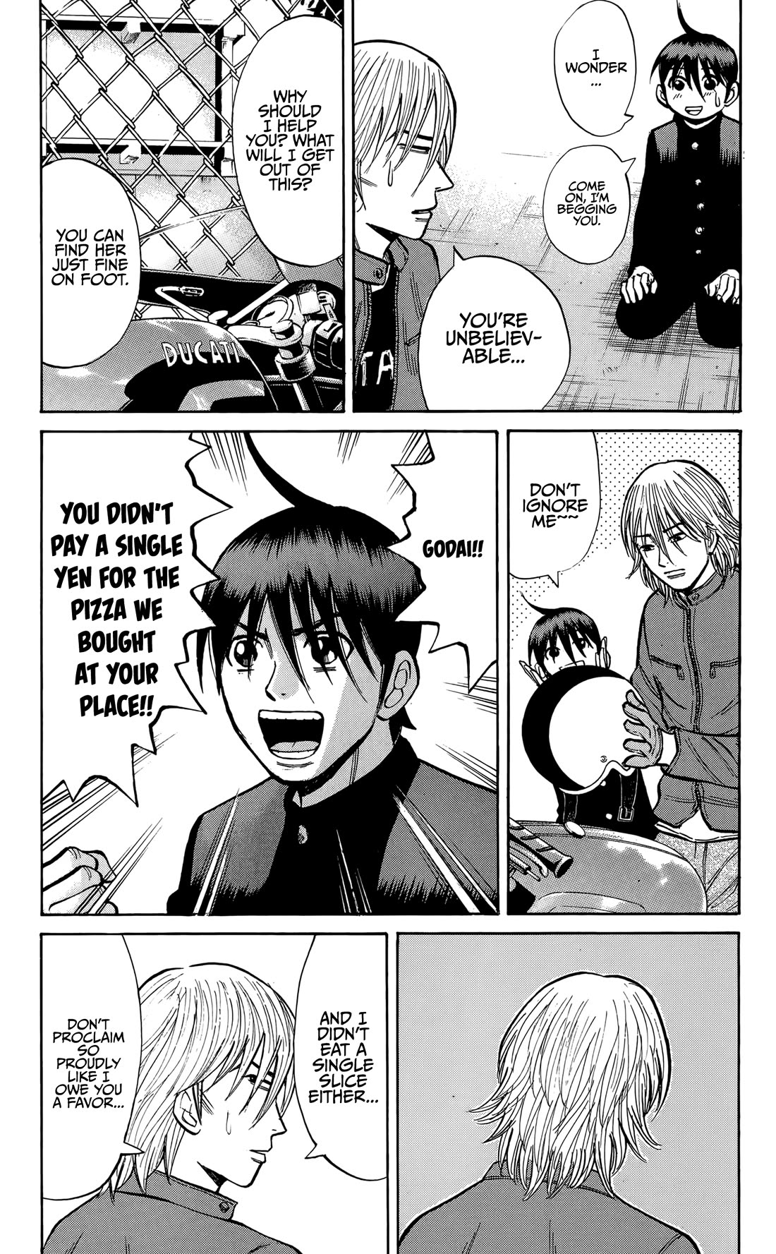 Nanba MG5 Chapter 137 page 11 - Chapter 137: Yokohama Chase