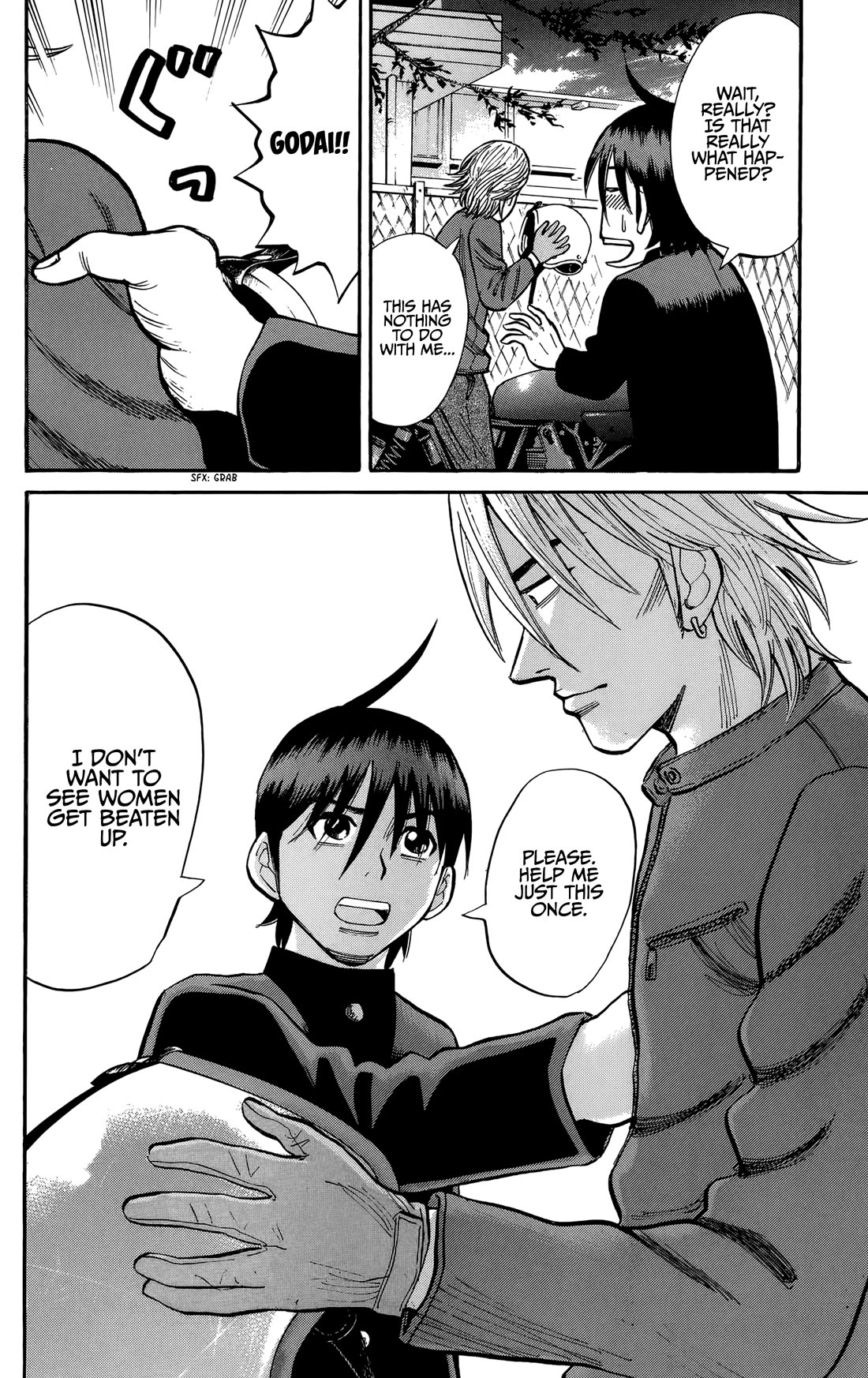 Nanba MG5 Chapter 137 page 12 - Chapter 137: Yokohama Chase