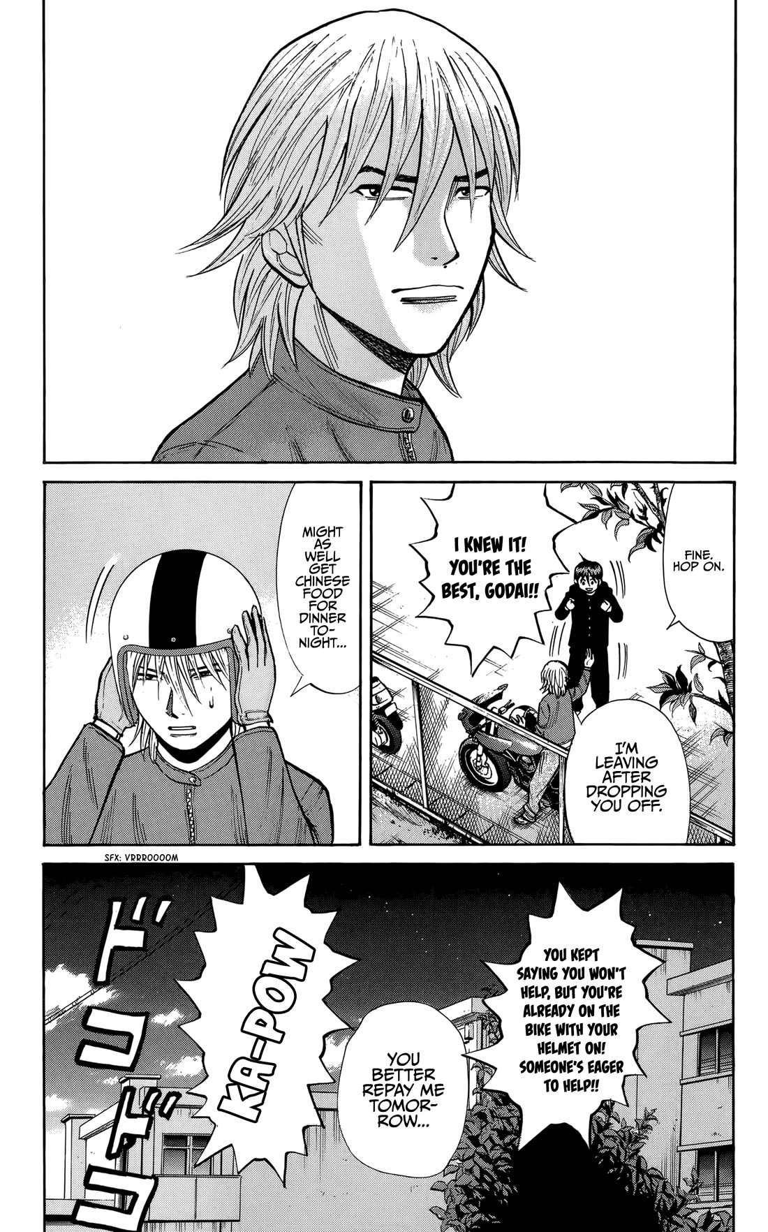 Nanba MG5 Chapter 137 page 13 - Chapter 137: Yokohama Chase