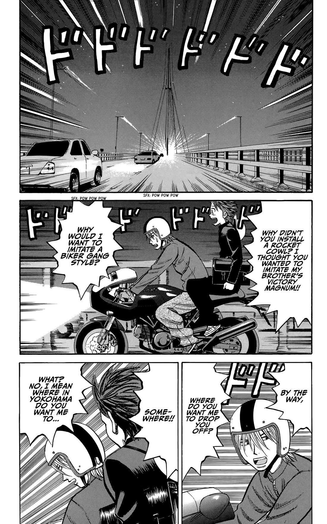 Nanba MG5 Chapter 137 page 19 - Chapter 137: Yokohama Chase