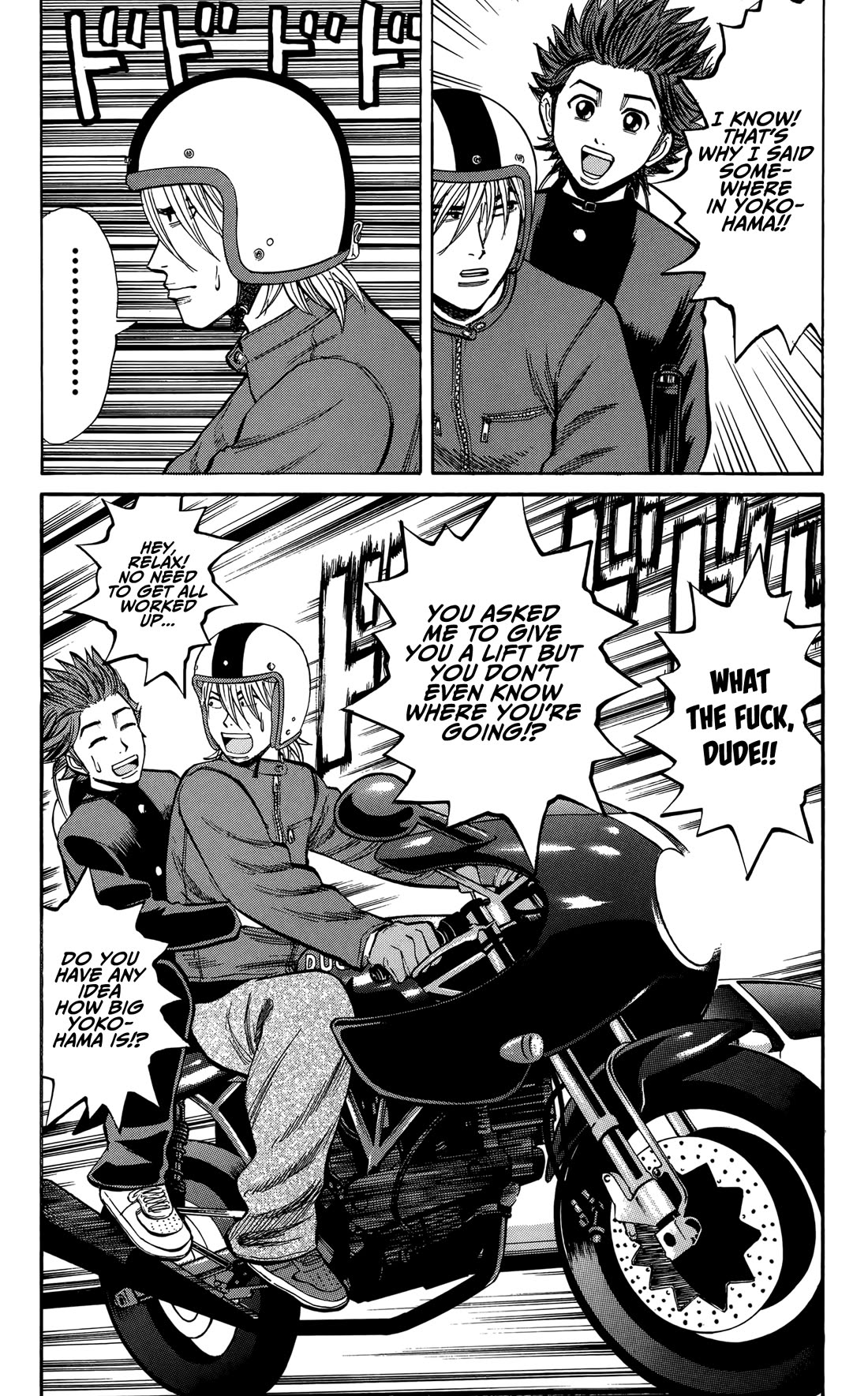 Nanba MG5 Chapter 137 page 20 - Chapter 137: Yokohama Chase