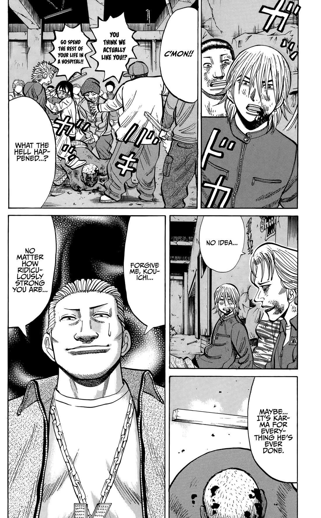 Nanba MG5 Chapter 141 page 14 - Chapter 141: Betrayal