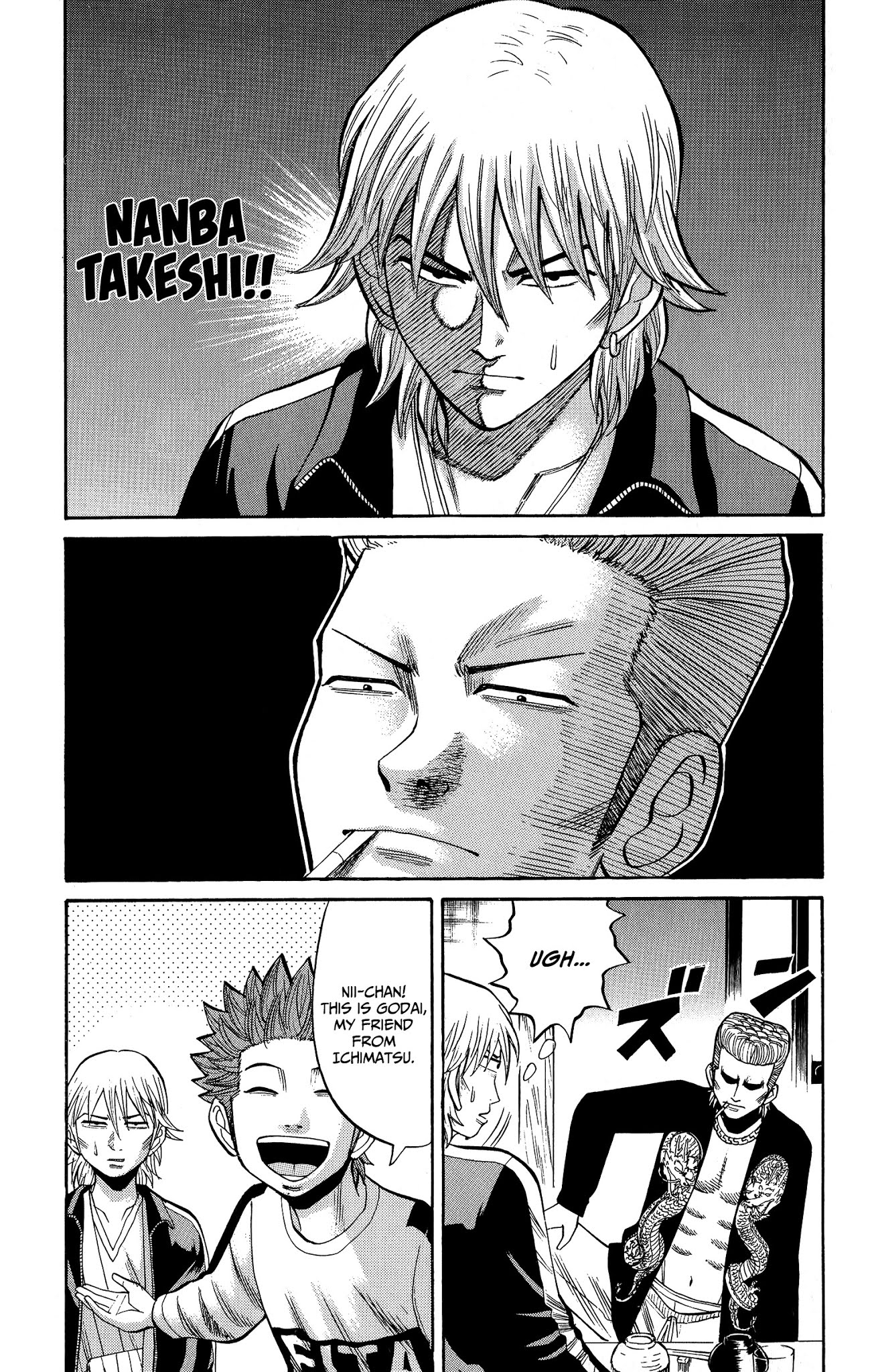 Nanba MG5 Chapter 17 page 15 - Chapter 17: Surrounded by Yankees