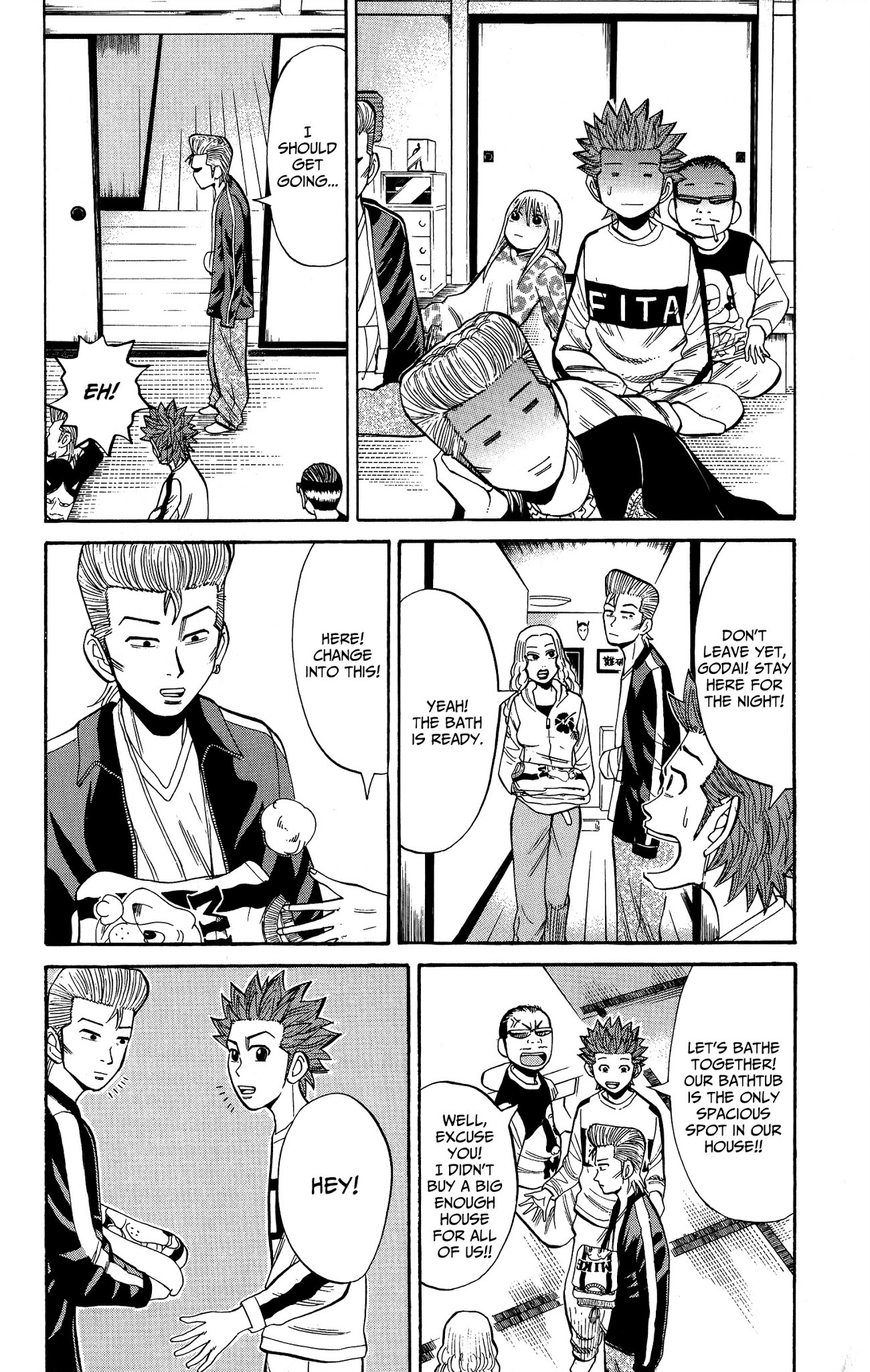Nanba MG5 Chapter 17 page 22 - Chapter 17: Surrounded by Yankees